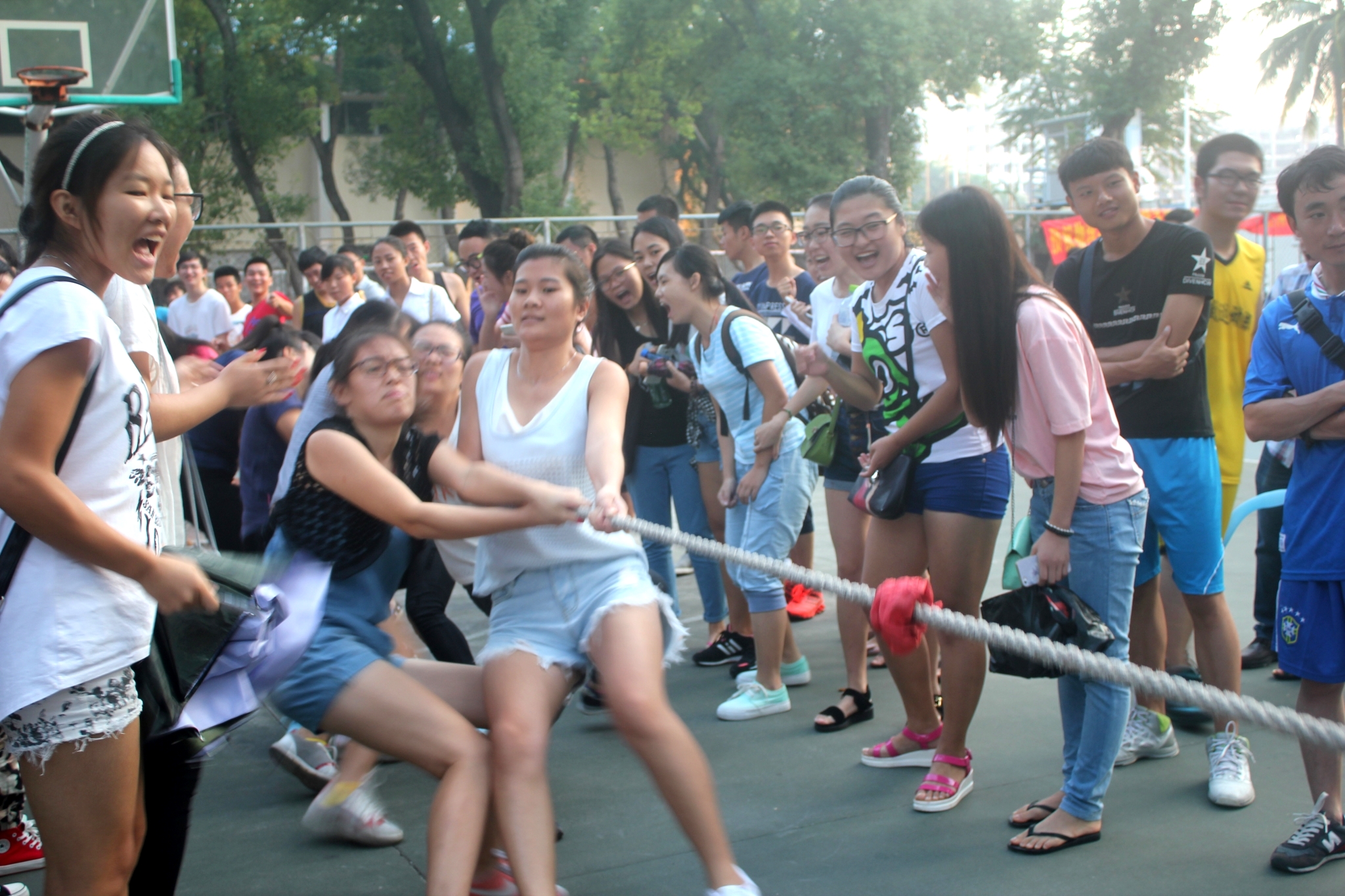 青春正好，热血激情 ――记初等教育学院 “迎新杯”第三场
