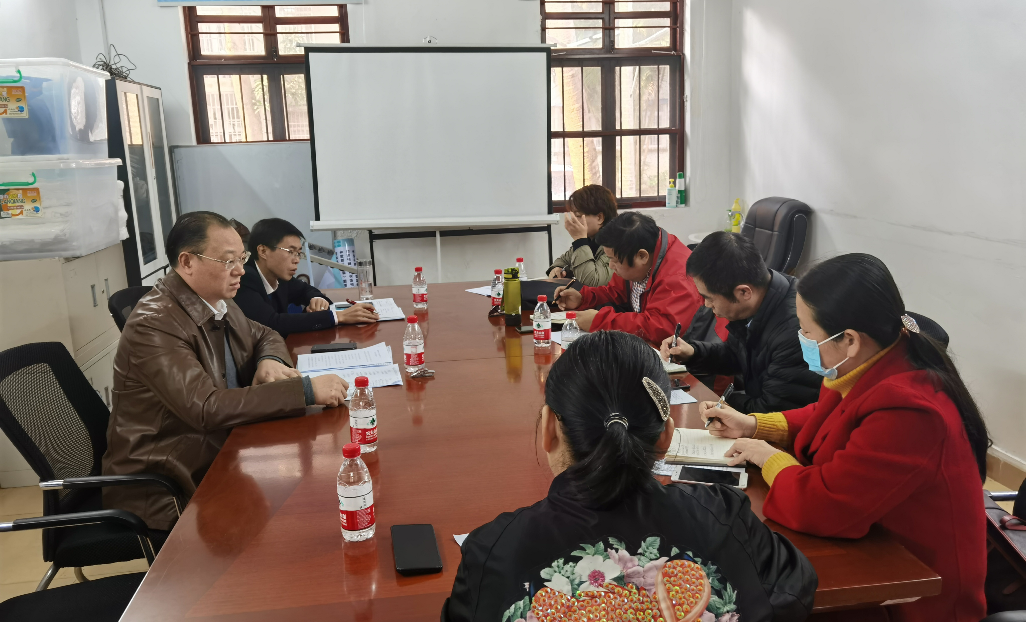 校领导督导二级学院党委领导干部民主生活会