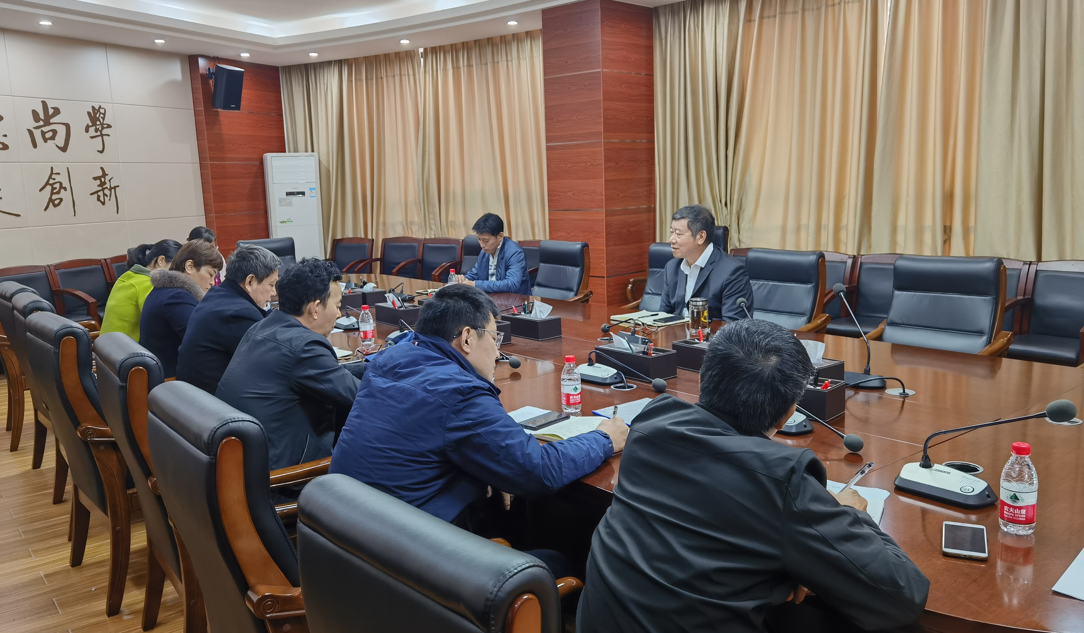 校领导督导二级学院党委领导干部民主生活会