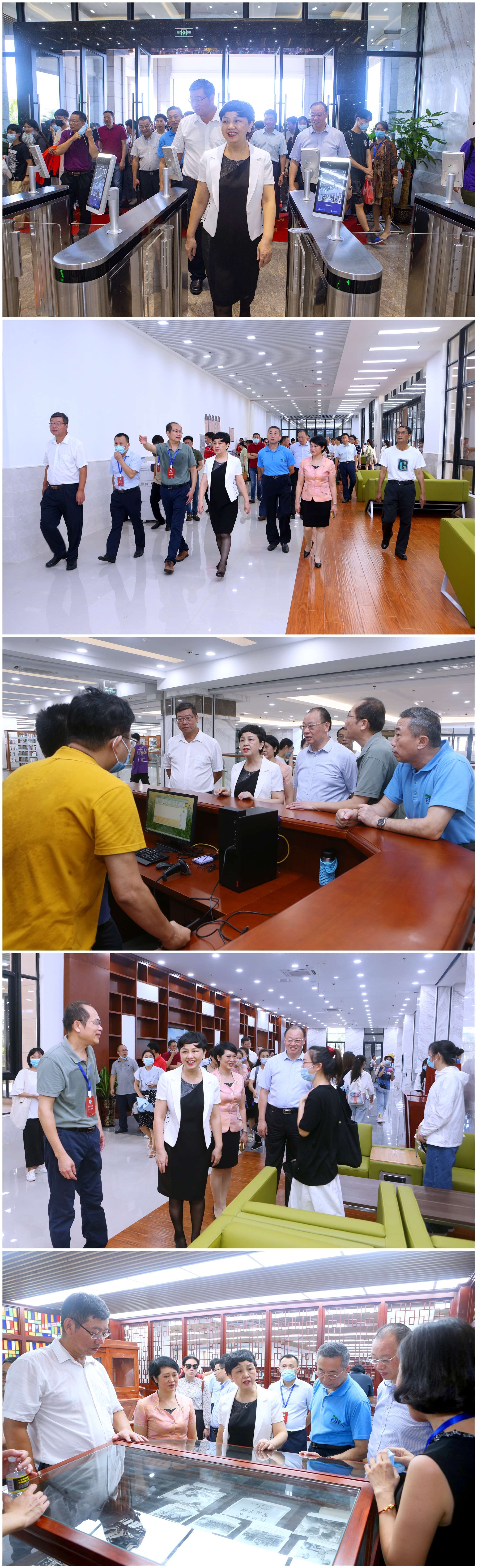 海南师范大学新图书馆开馆试运行