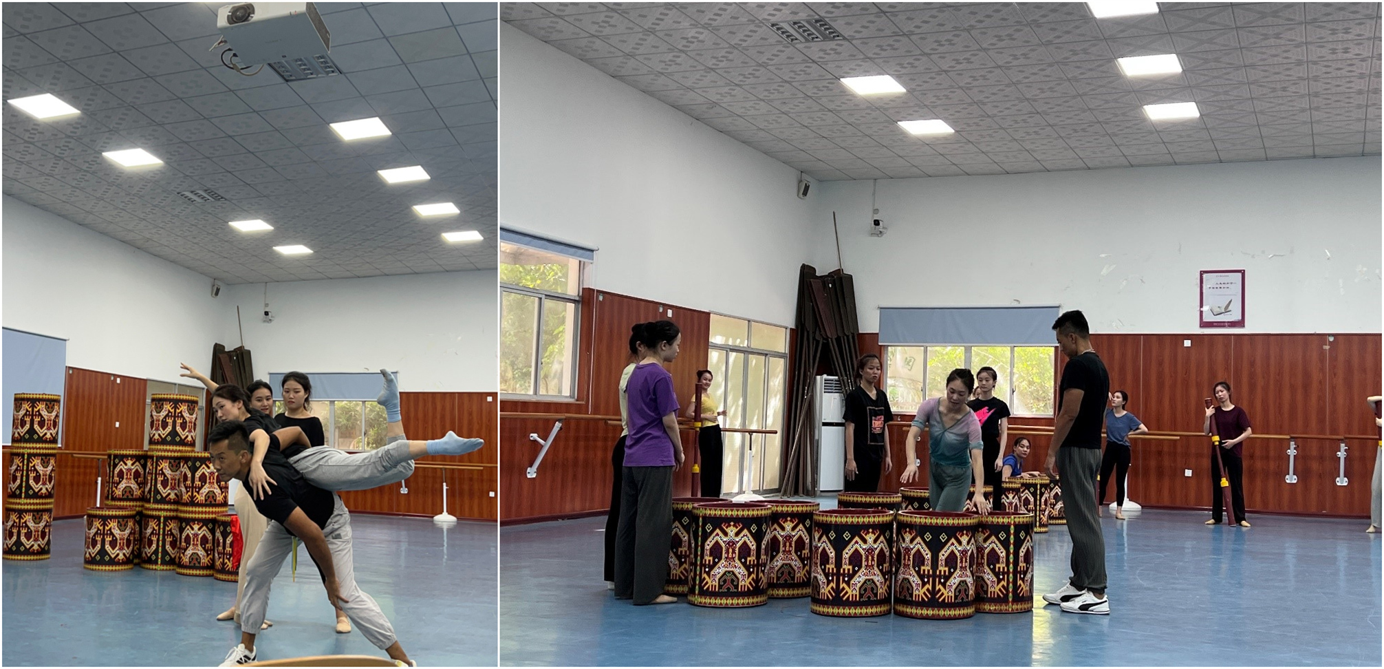 我校王海洋、姚丹作品入选2022全国民族民间舞创作作品汇演（中南片区）名单