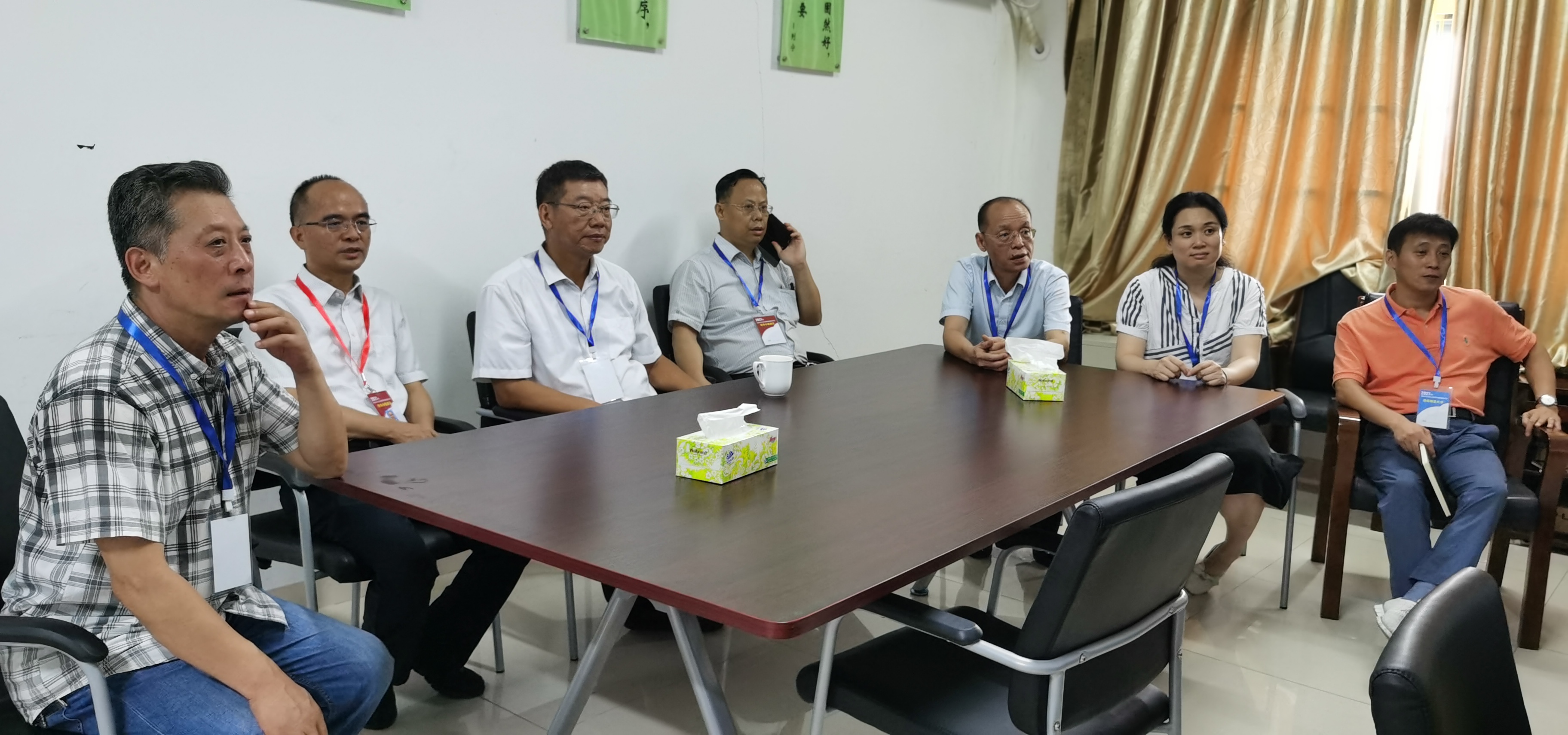 林强巡查我校2021年乡村教师定向公培生面试现场