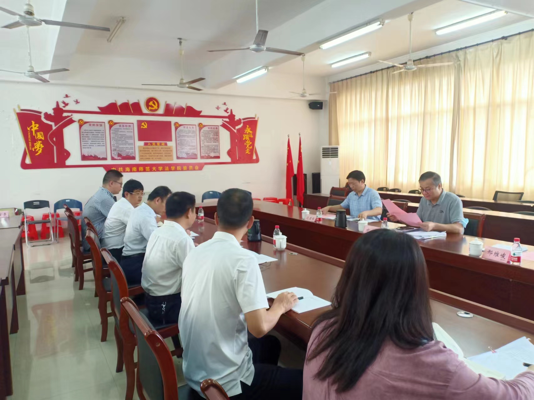 省教育厅巡回督导组来我校督导调研能力提升建设年工作