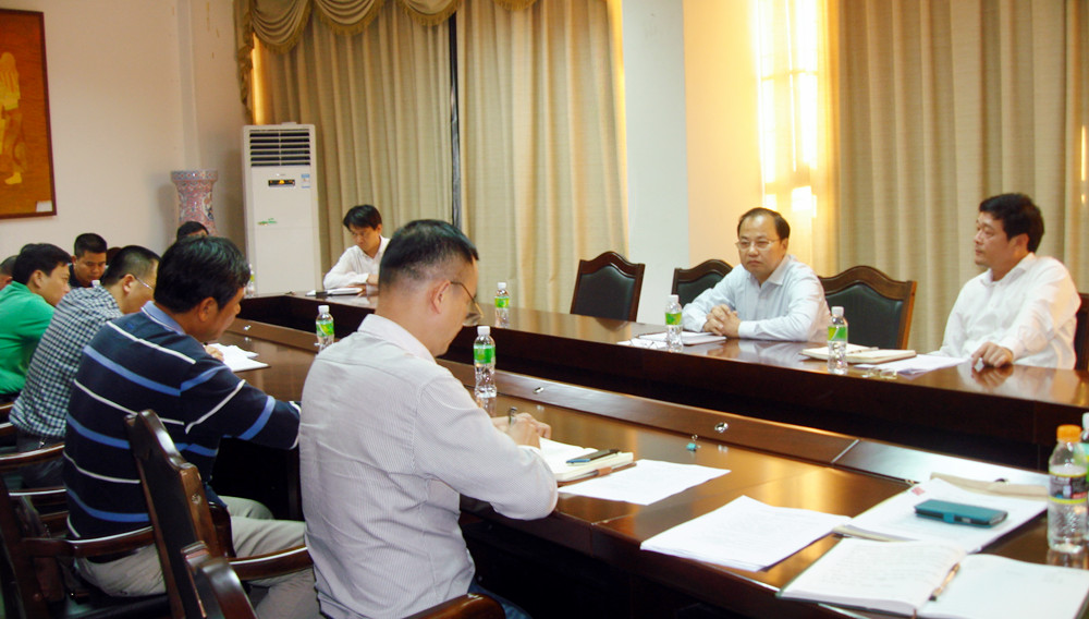 韩长日校长参加桂林洋校区建设办工作会议