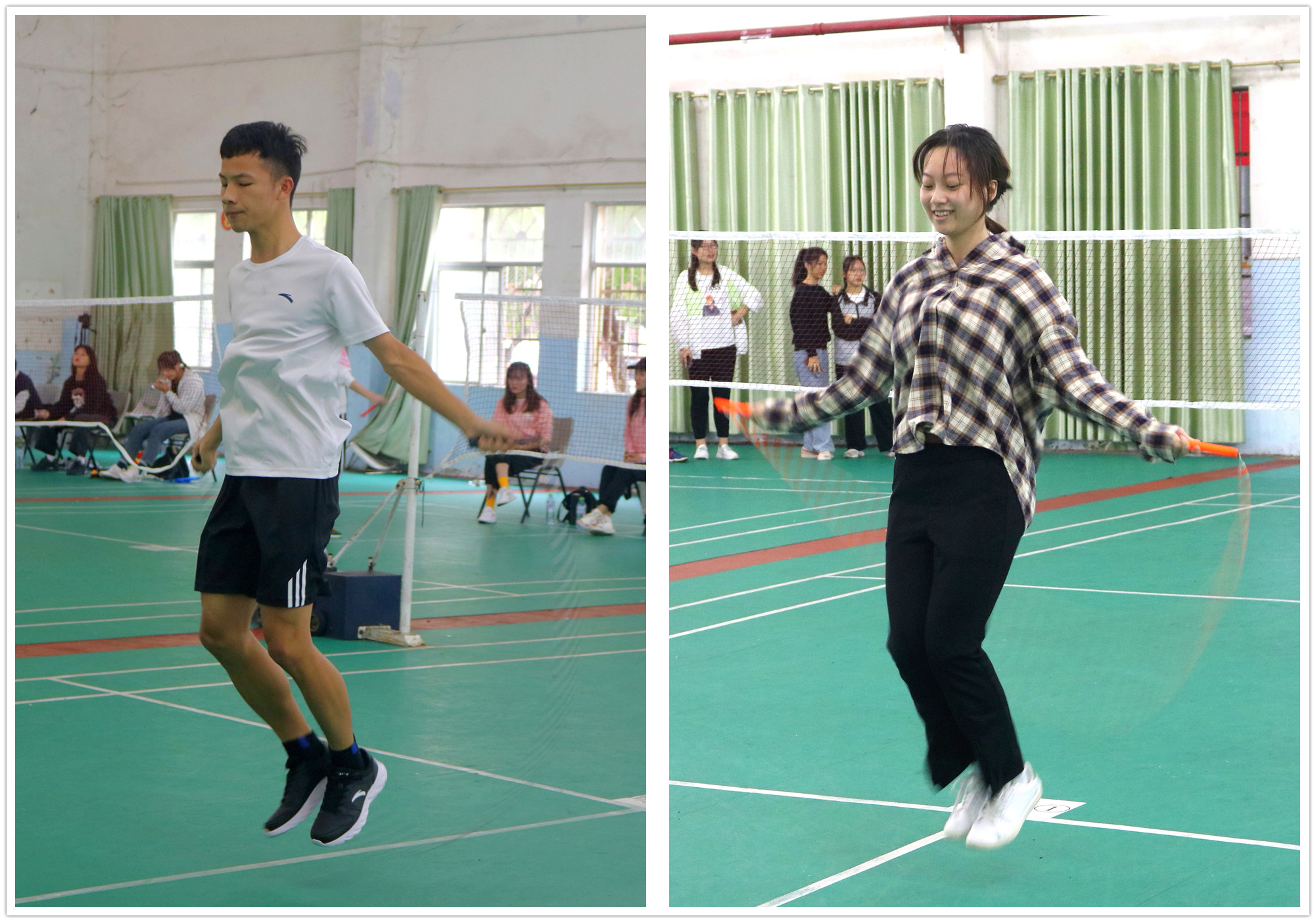 【第37届校运会】彩绳飞扬 跳动梦想――我校举行第37届运动会跳绳比赛