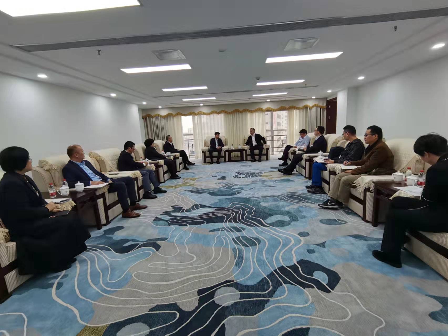 我校参加校银合作阶段性工作推进会