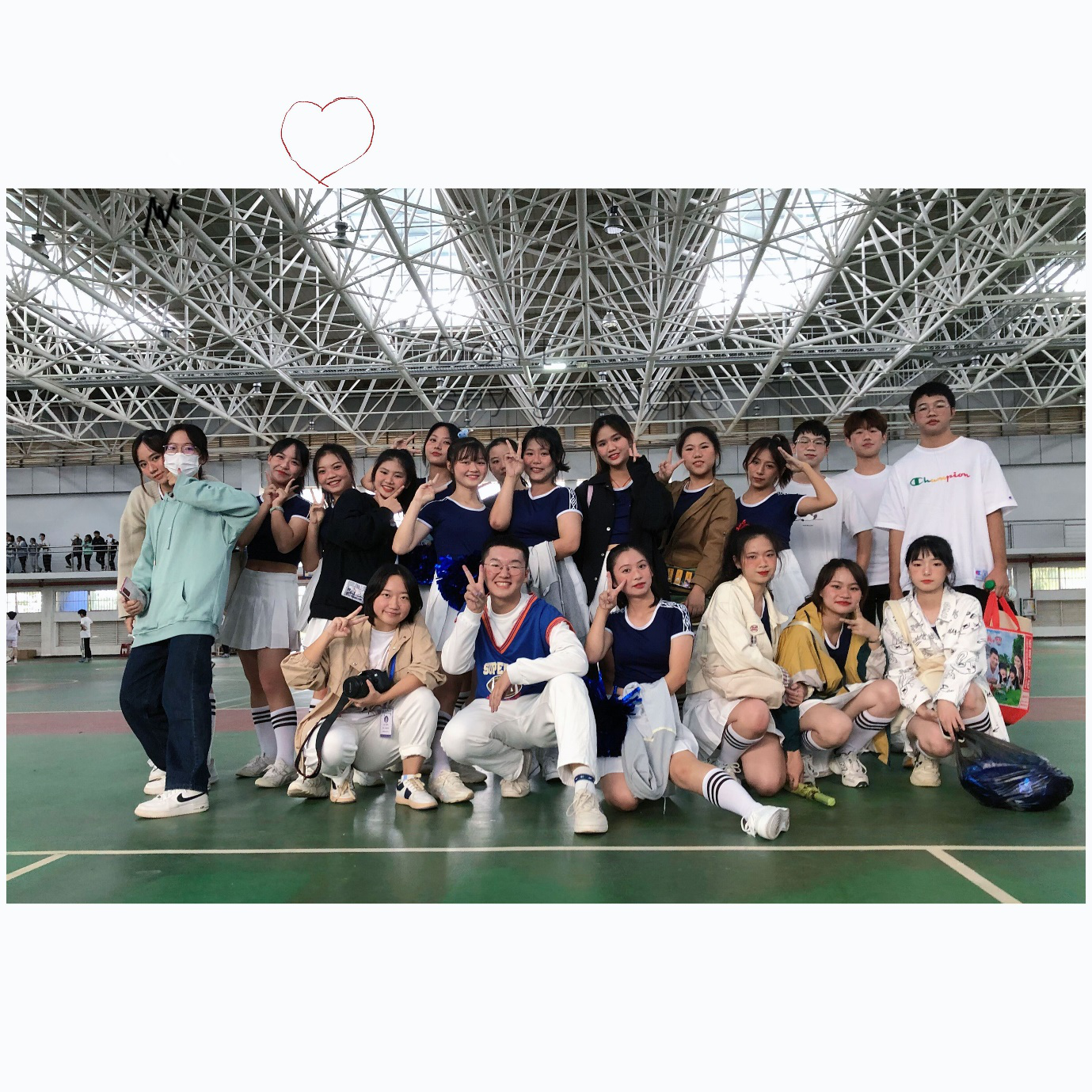 青年之声・记海南师范大学第三十八届运动会啦啦操竞赛历史文化学院风采