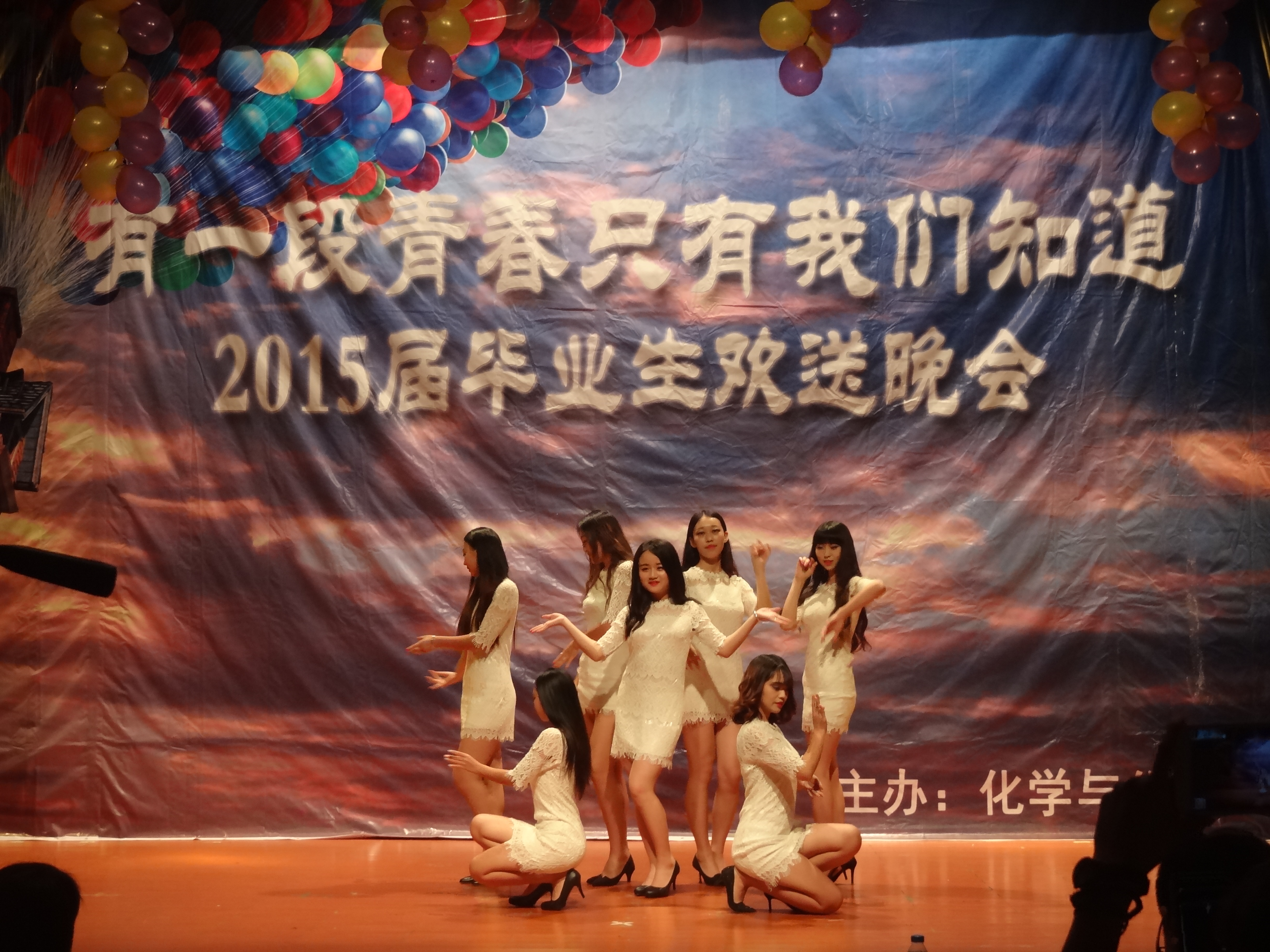 有一段青春只有我们知道 ——化学与化工学院举办2015届毕业生欢送晚会