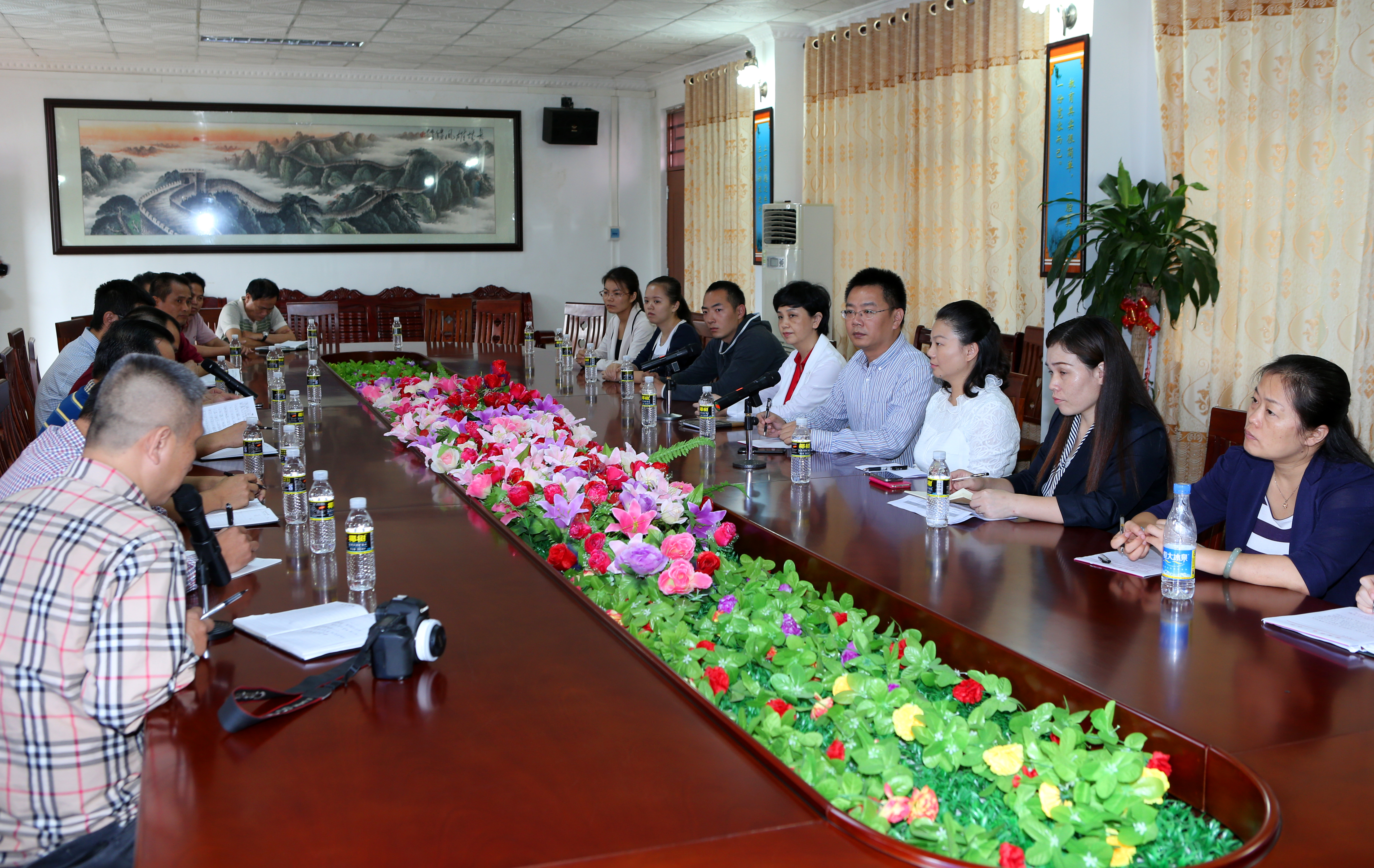 李红梅书记到临高县、儋州市检查实习工作