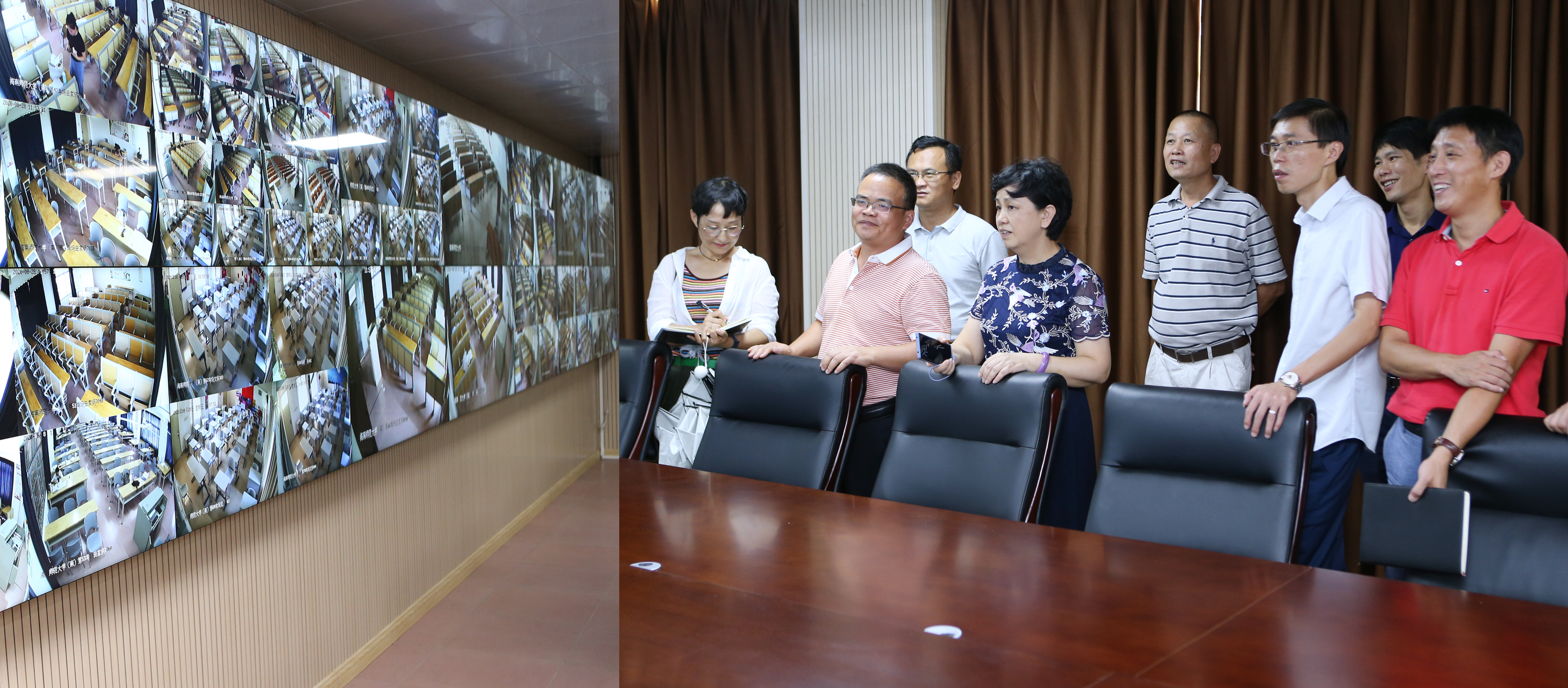 李红梅检查龙昆南校区开学准备工作