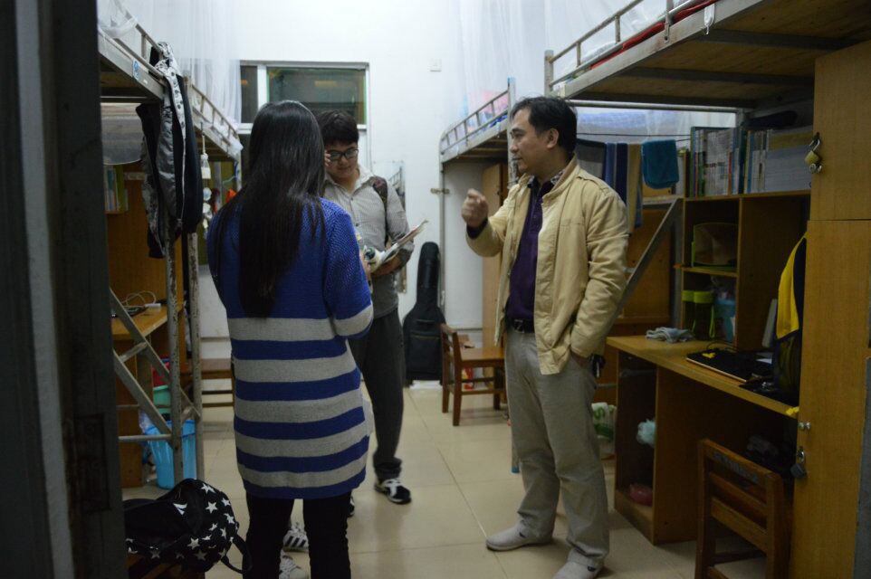 教育与心理学院进行文明宿舍评选