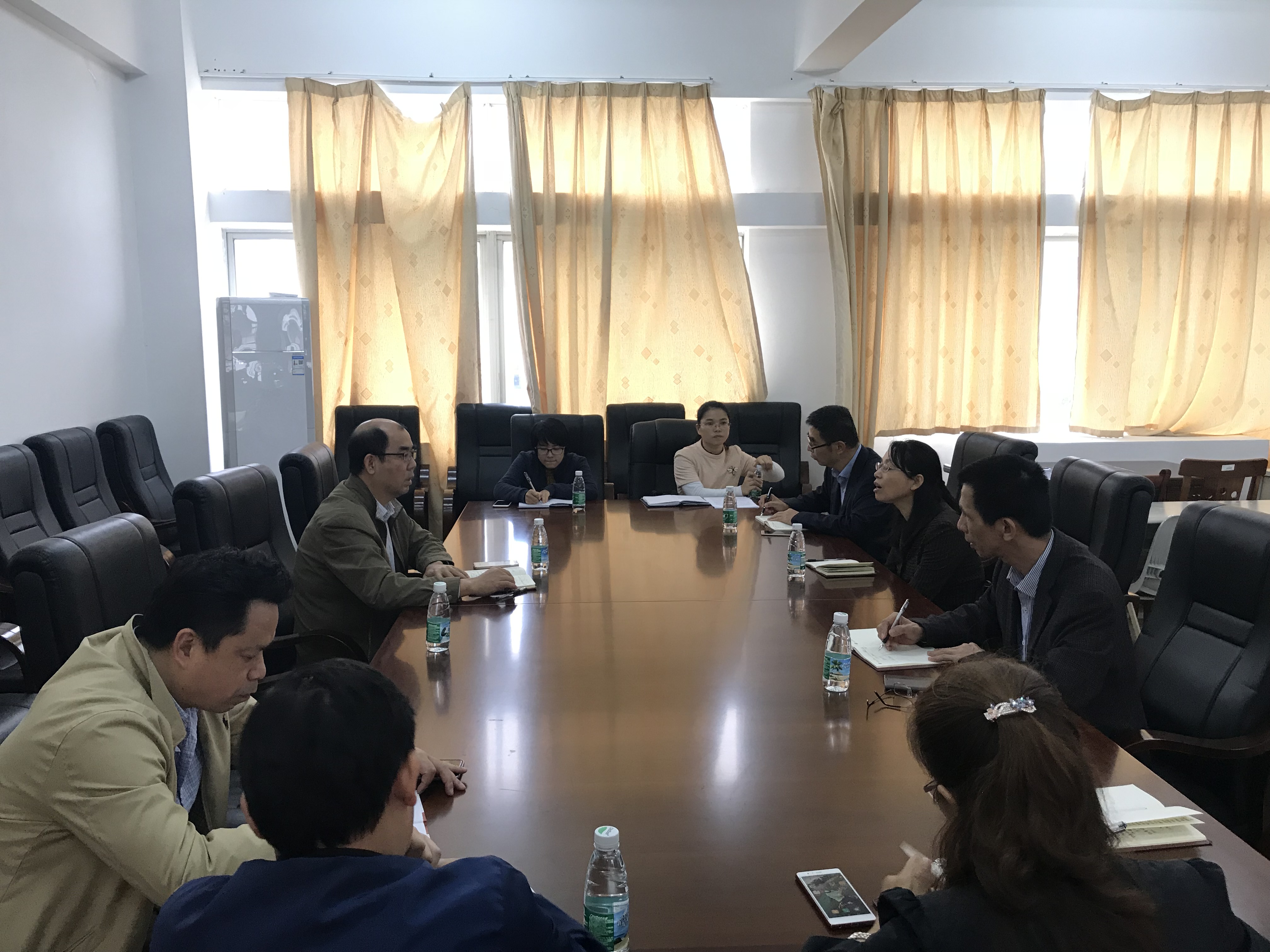 刁晓平副书记到基层单位调研