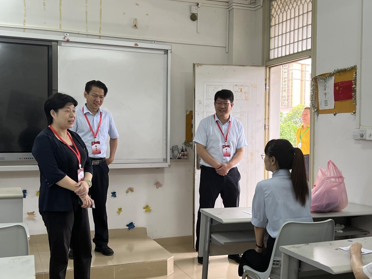 许玫检查指导学校2023年公开招聘员额制工作人员面试工作