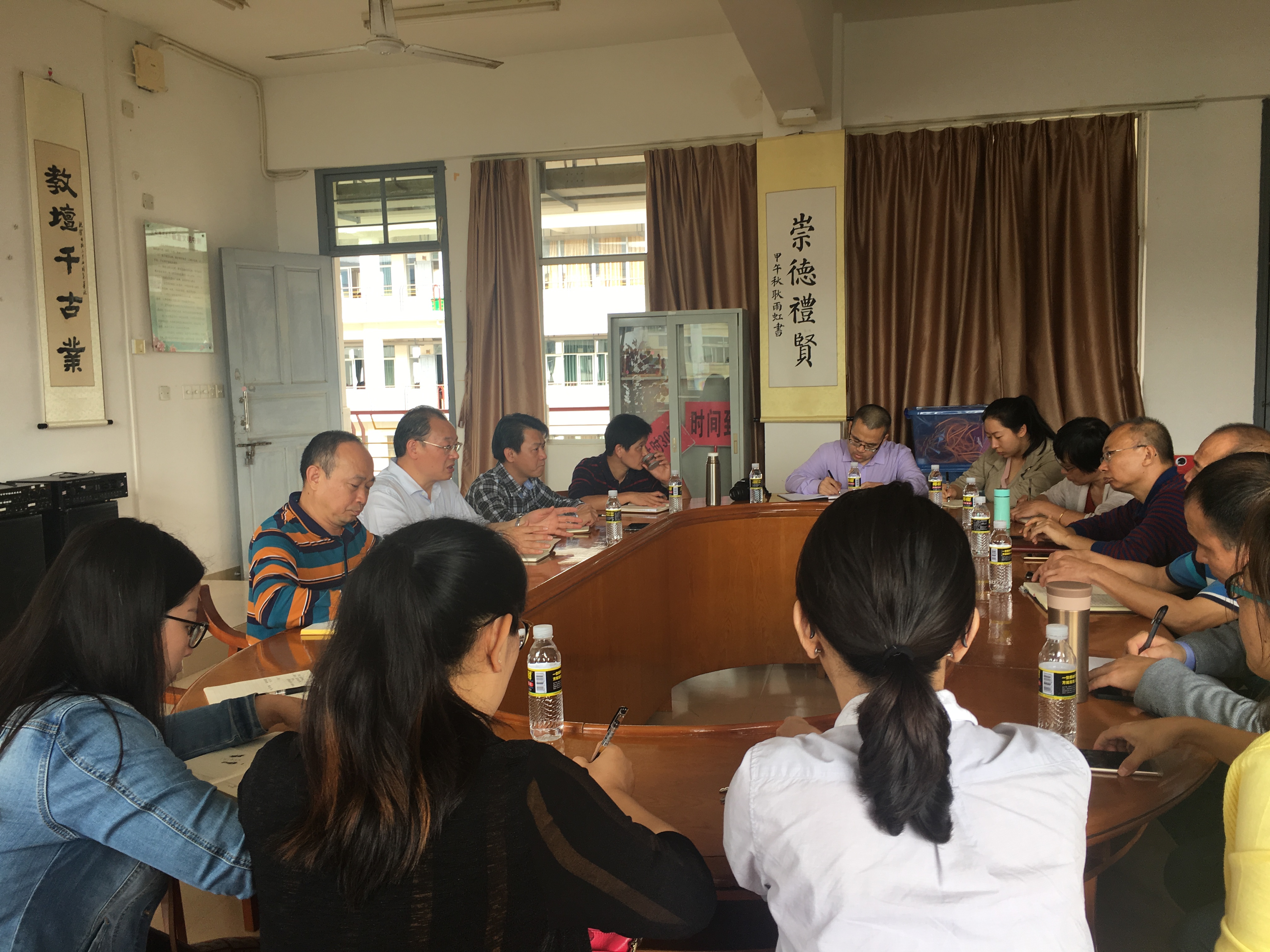 李森副校长到桂林洋校区调研