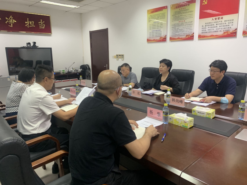 许玫到省委编办和省人社厅交流座谈