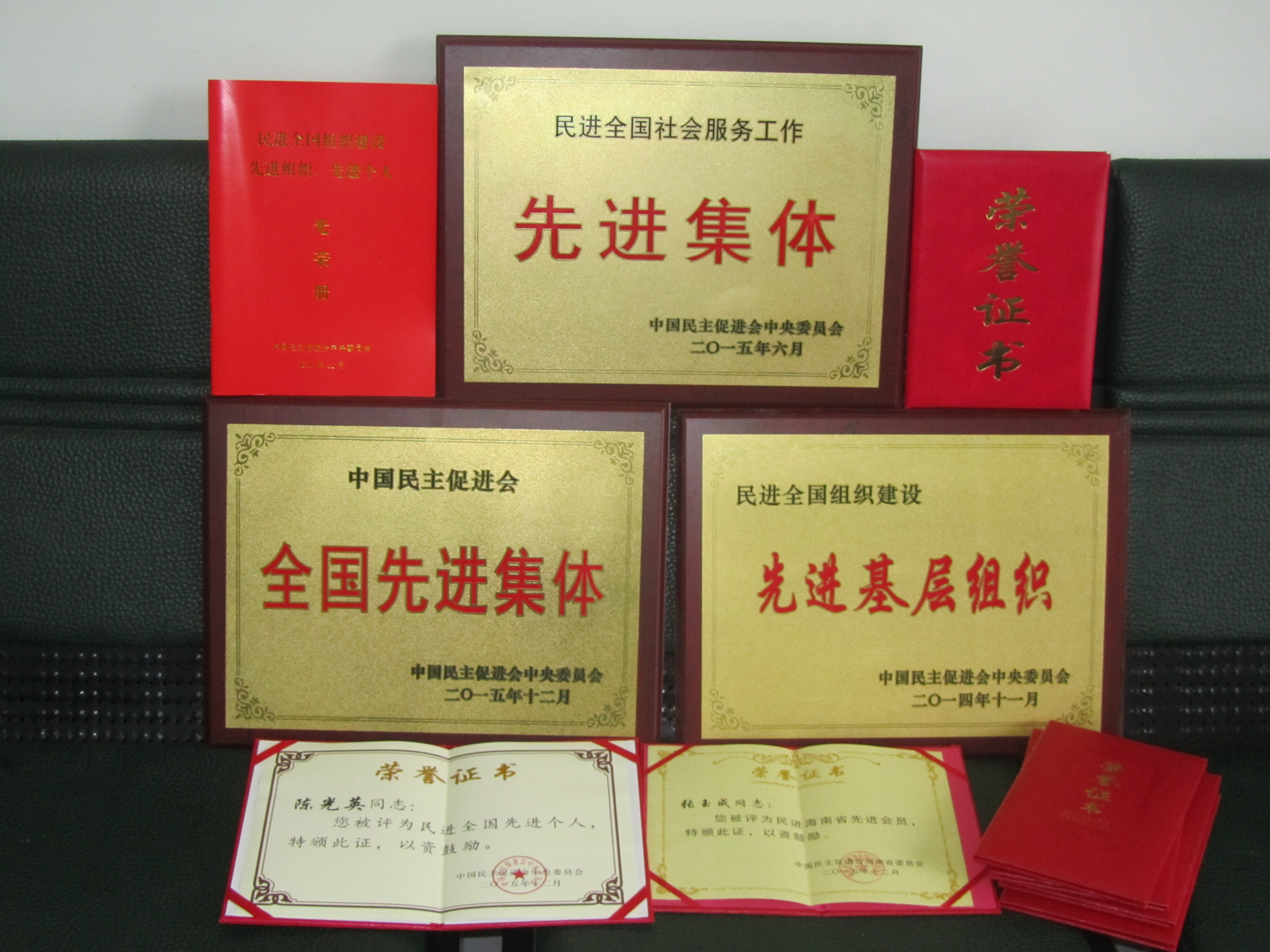 民进海师支部获评“民进全国社会服务先进集体”