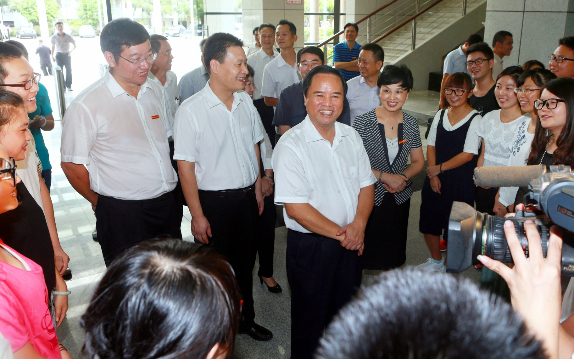 省长刘赐贵到我校调研座谈