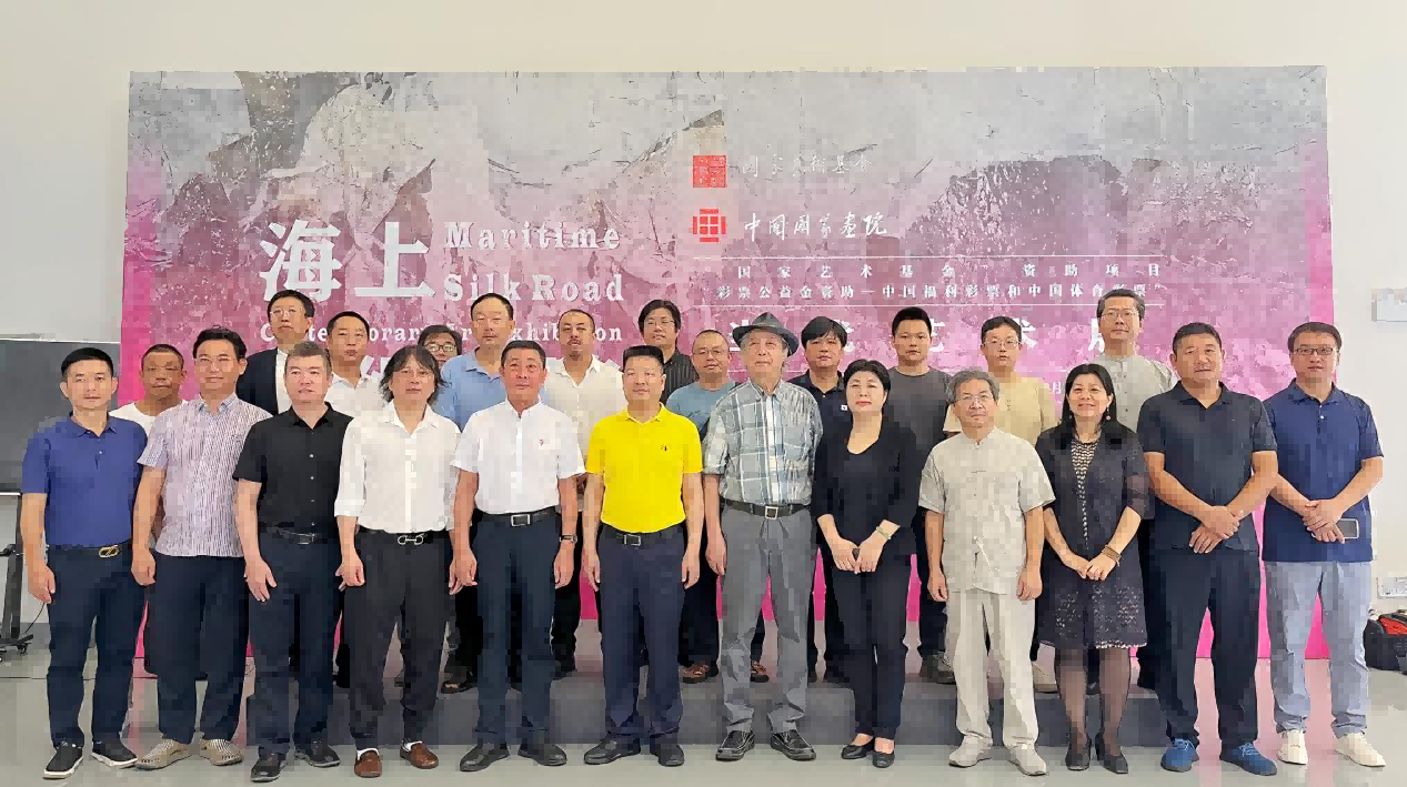 “海上丝绸之路――当代艺术展”在海南师范大学美术馆开幕