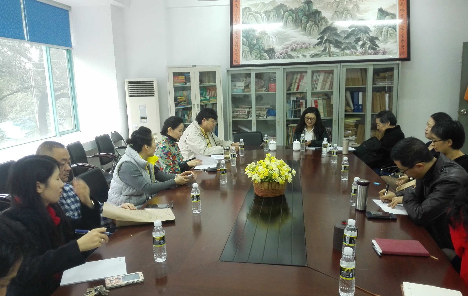 东北师范大学王稼之、尹爱青教授来我校讲学