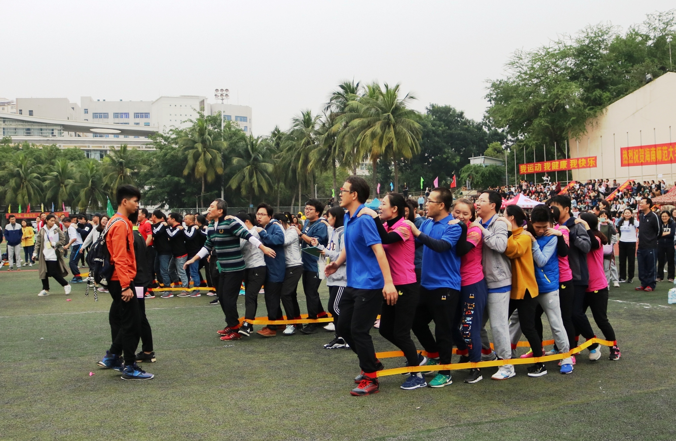 【第34届运动会】直击赛场：拼搏不息，运动不止