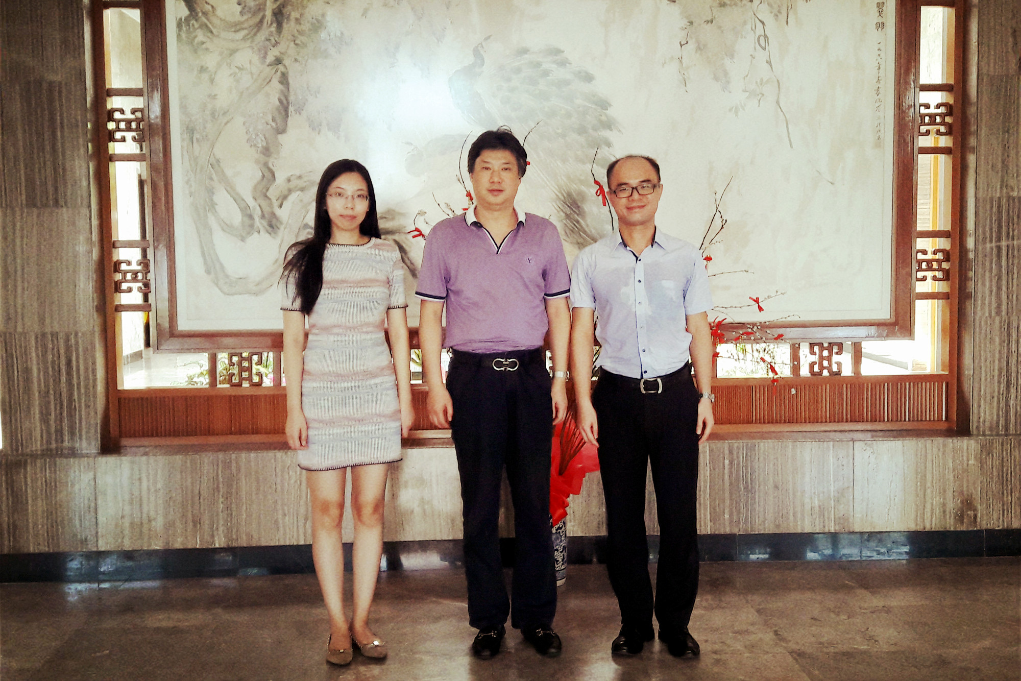 中国驻马来西亚大使馆参赞周斌会见孔子学院院长