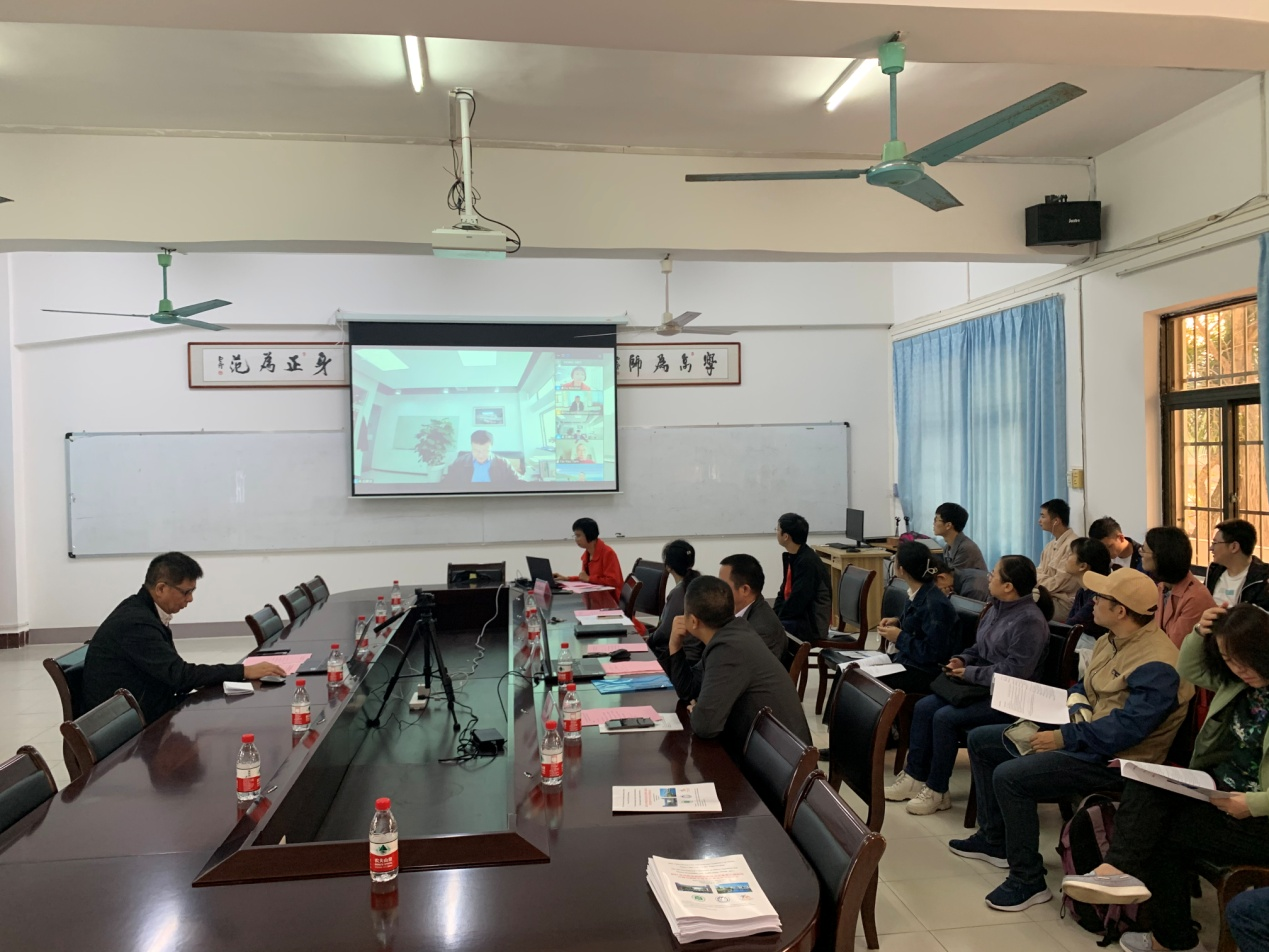 我校数统学院承办“2021年中韩美矩阵论国际会议暨第六届矩阵方程与矩阵不等式及其应用国际会议”