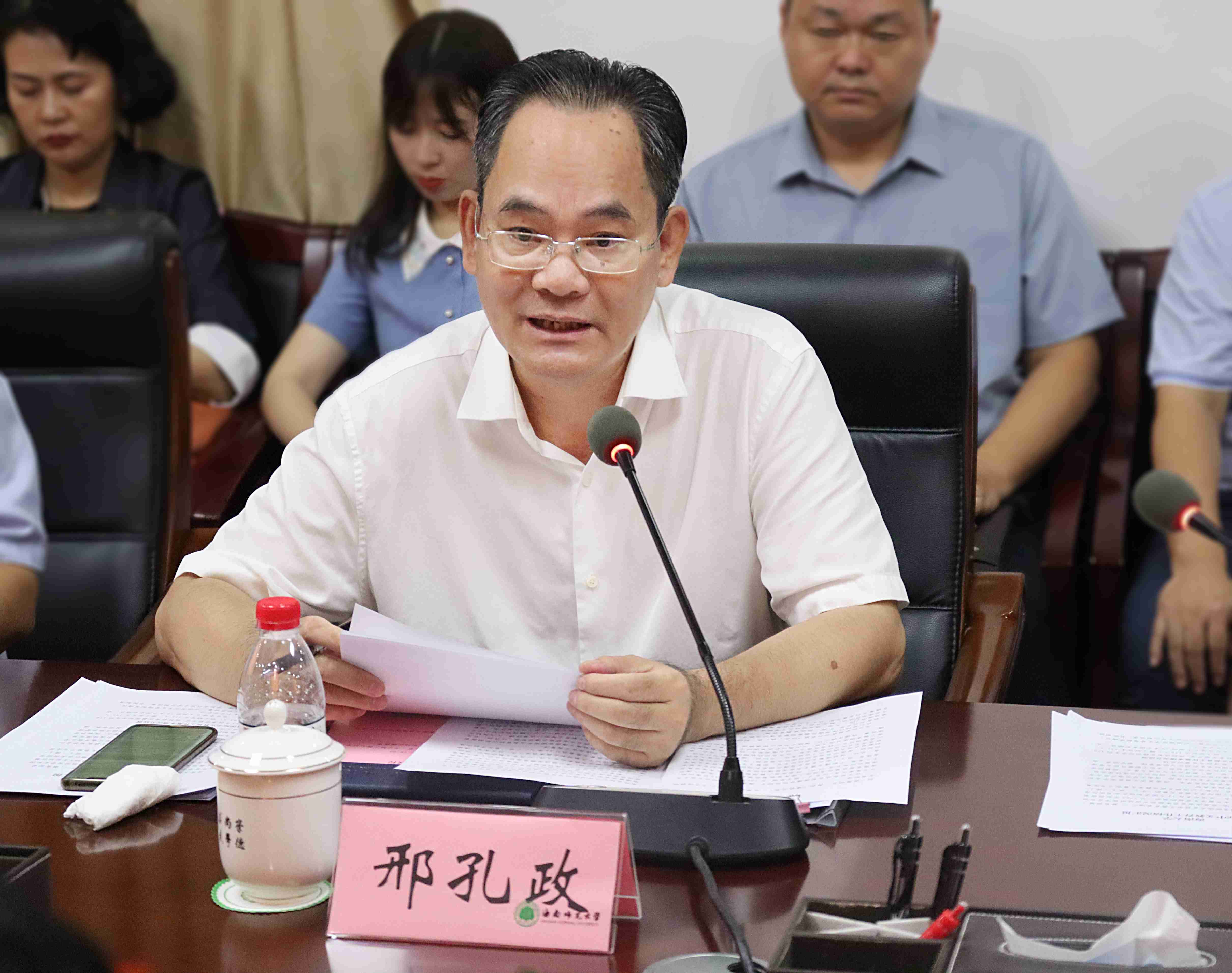 海南省国际中文教育协作机制工作座谈会暨签约仪式在我校举行