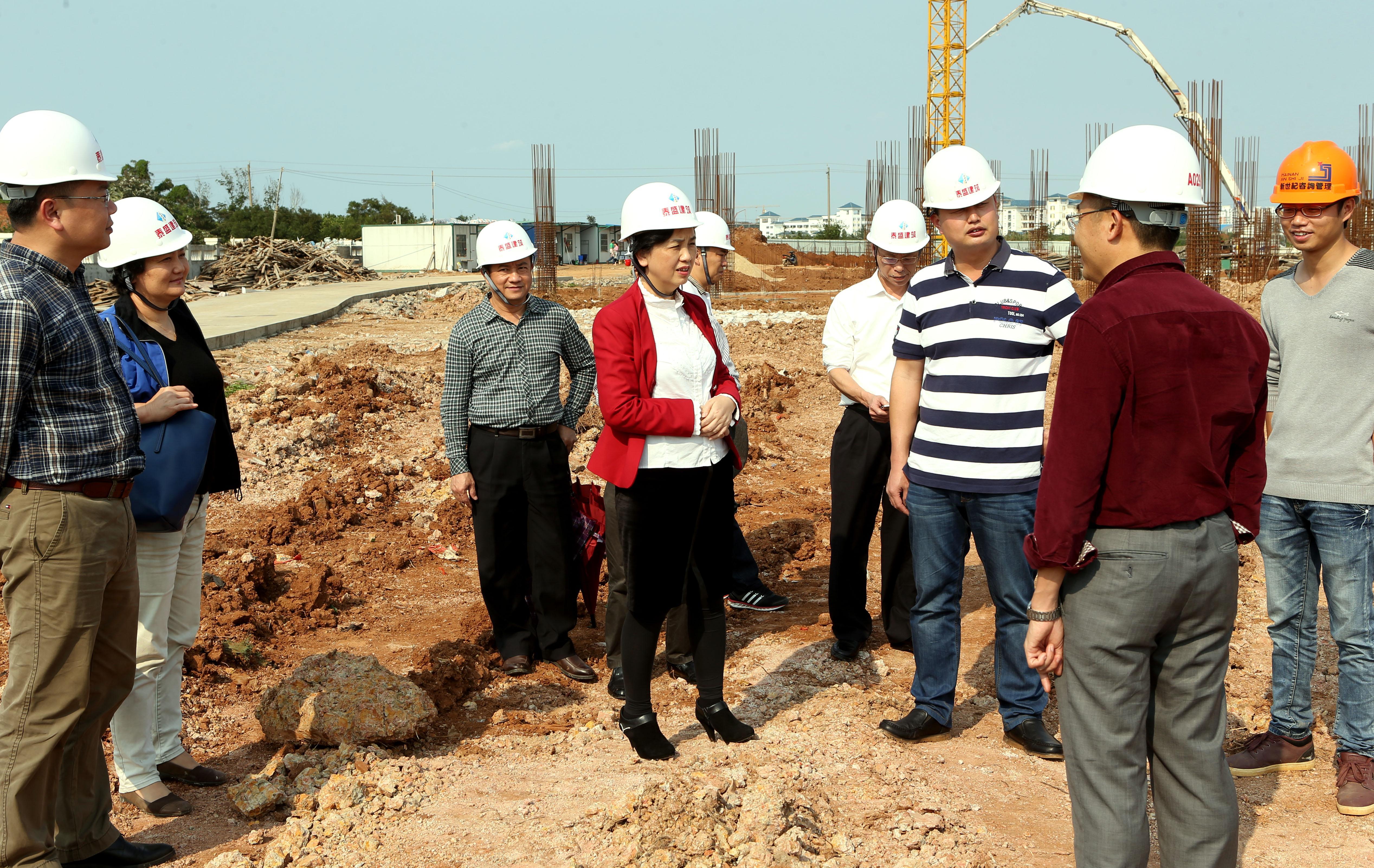 李红梅书记到桂林洋校区调研