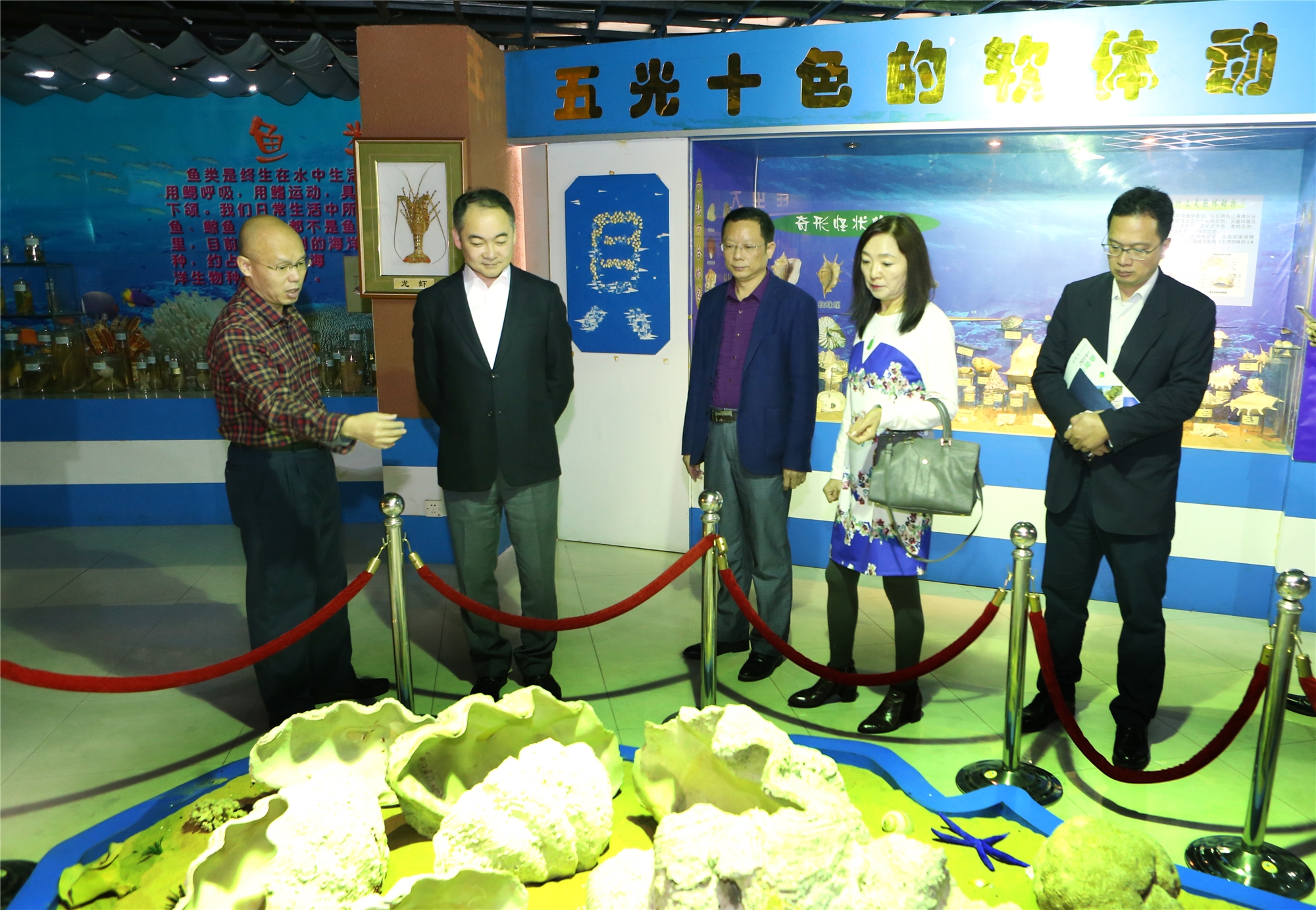 中国文物协会、台湾优势产业对外合作委员会参访团一行访问我校