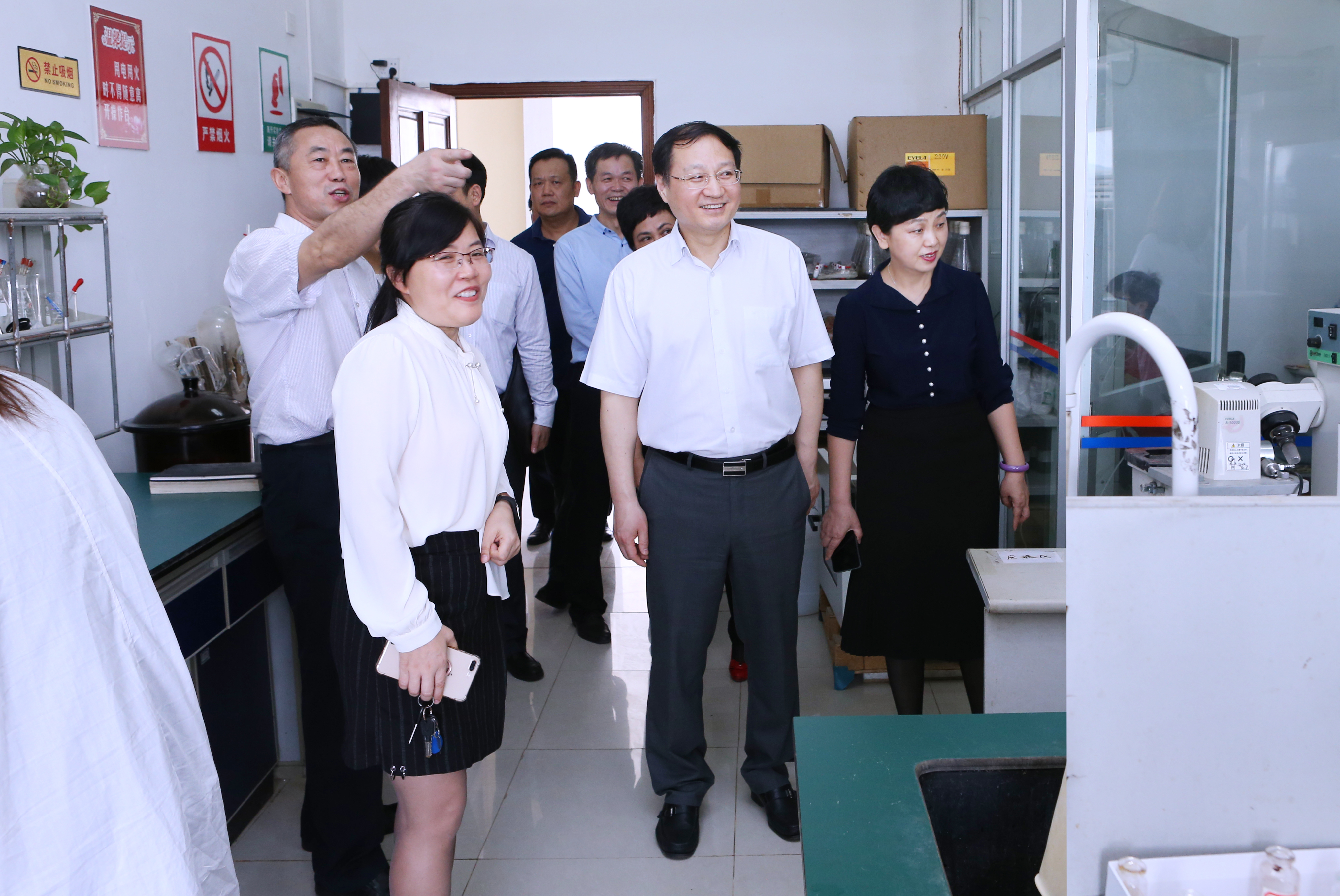 教育部督导组检查我校春季开学暨学校安全风险防控工作