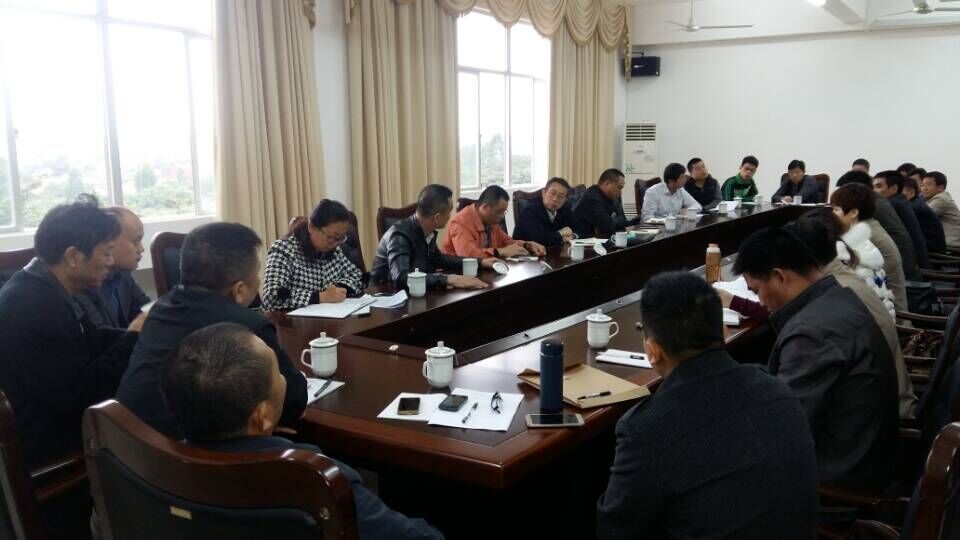 校领导主持召开桂林洋校区在建项目工地例会