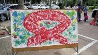 预防艾滋病 关爱艾滋患者记生命科学学院青年志愿者协会预防艾滋病宣传活动