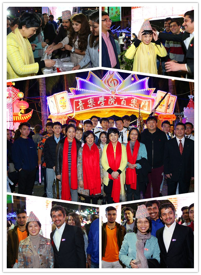 全校师生共游园，同欢乐：我校举行2017年元旦游园活动