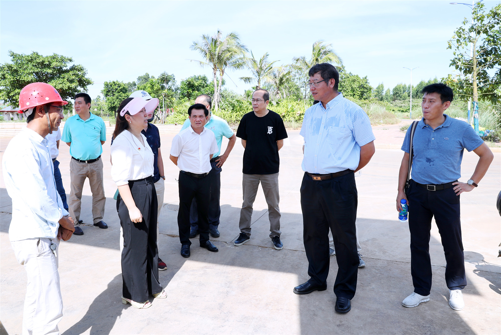 林强检查桂林洋校区假期安全准备工作