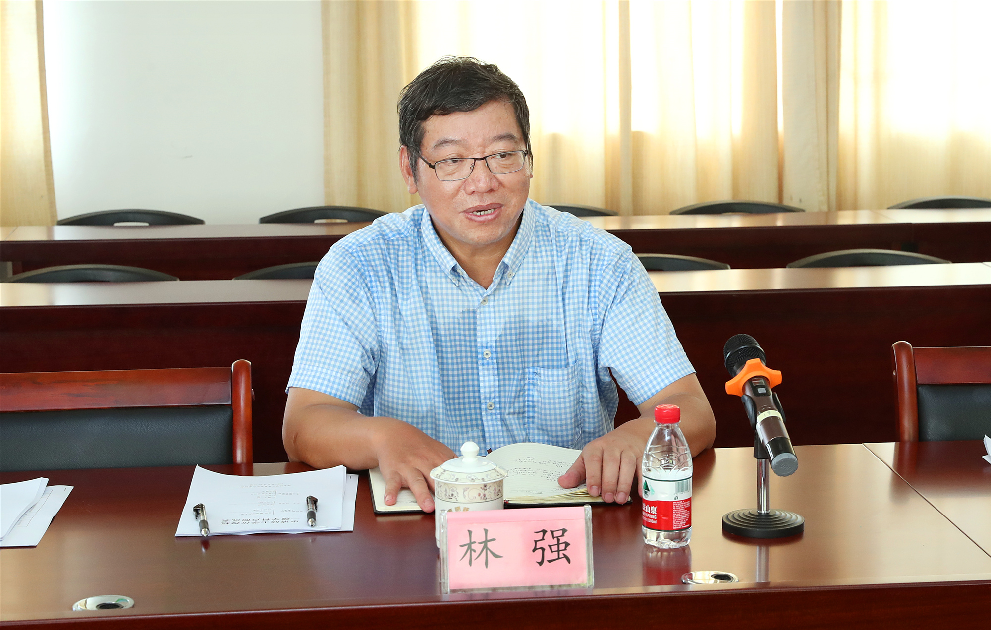 林强检查桂林洋校区假期安全准备工作