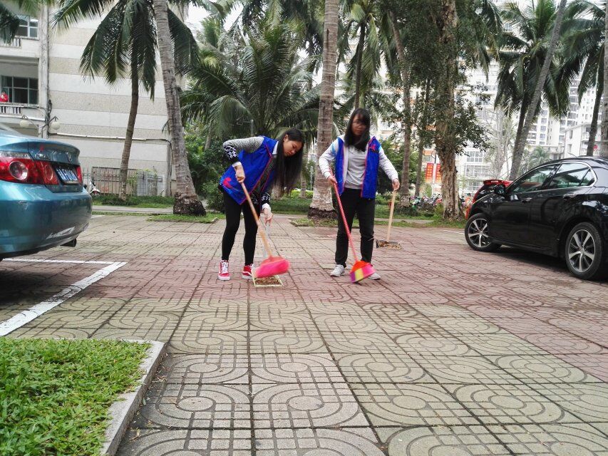 洁净校园   促进双创――记生命科学学院青年志愿者协会清扫校园活动