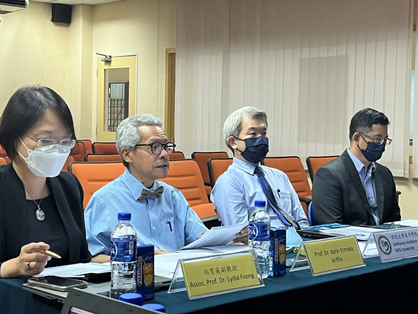 马来西亚世纪大学孔子学院第七届理事会顺利召开