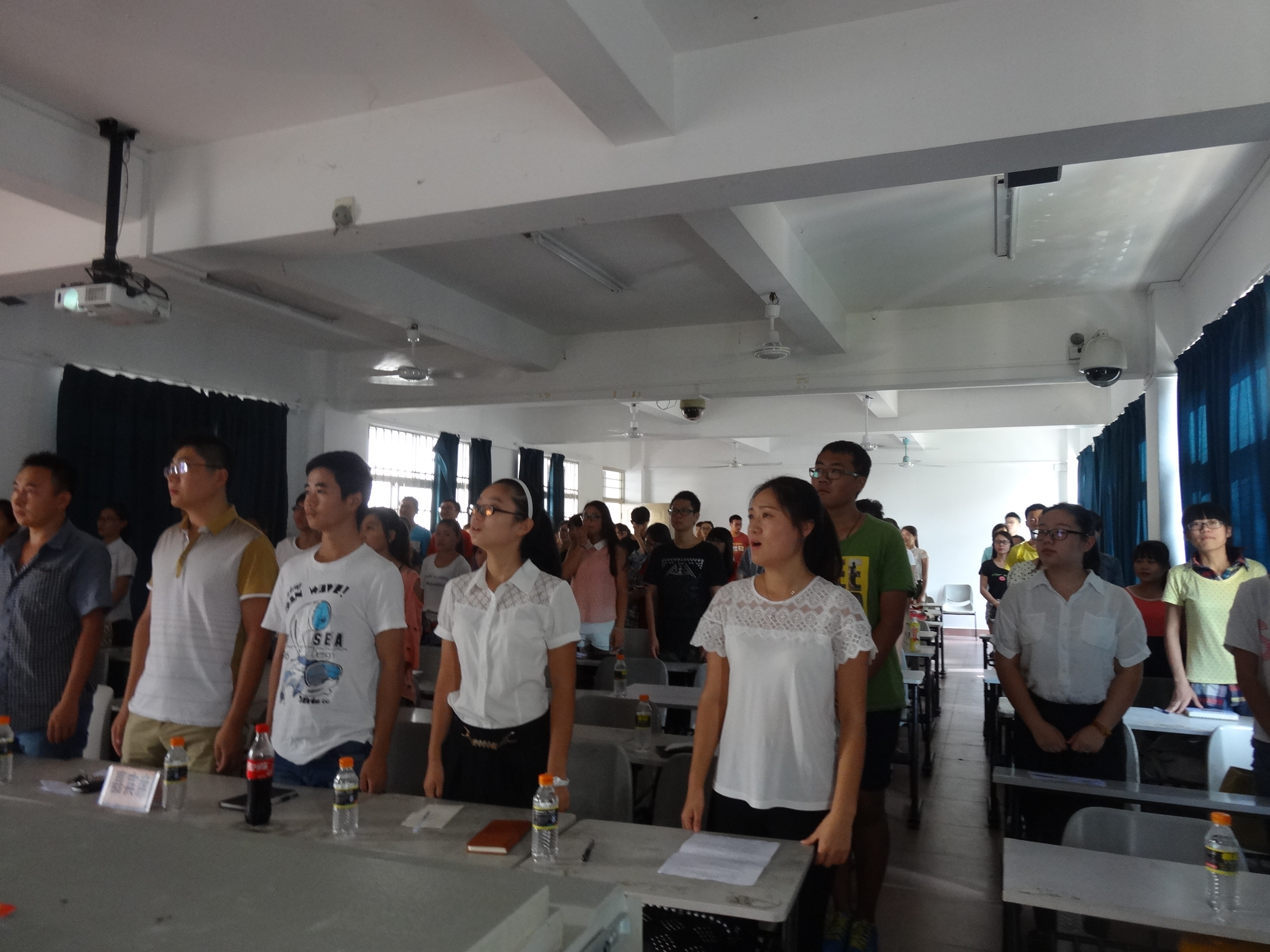 践行价值观，传递正能量――记生命科学学院2014-2015上学年团日活动启动仪式