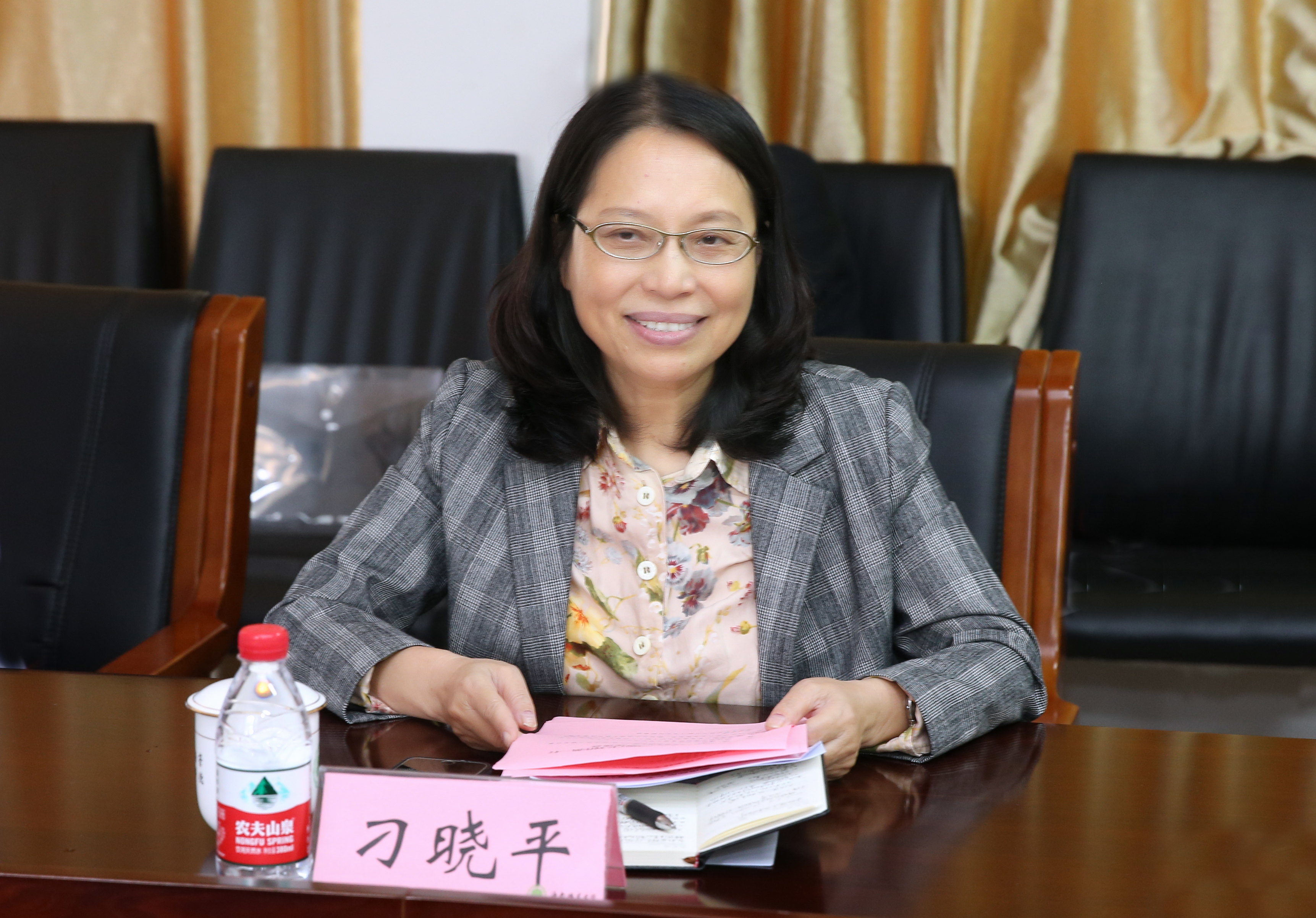 省科技厅副厅长刘作凯一行来我校调研科研工作