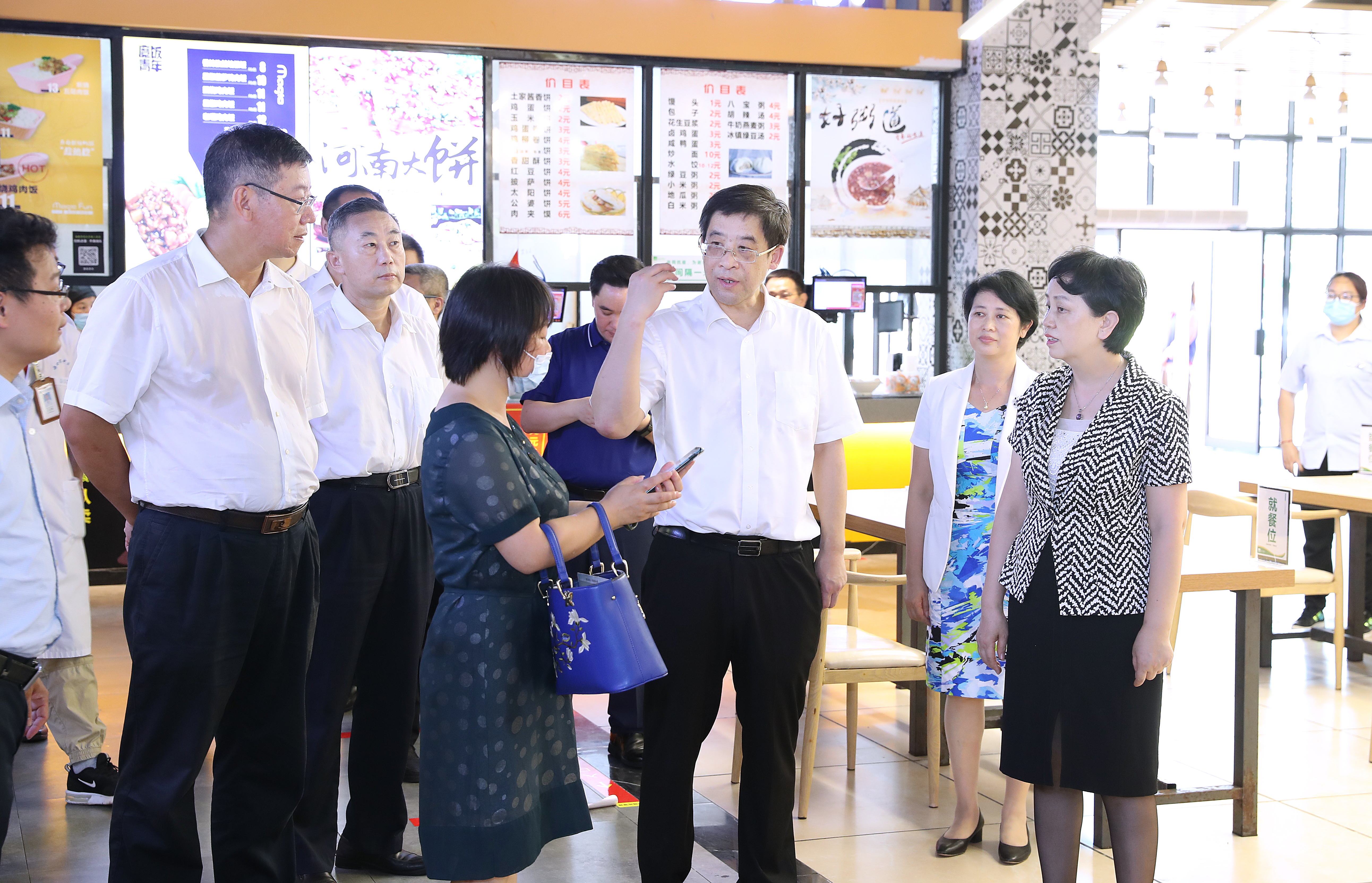 省委常委彭金辉到我校调研指导返校复课工作