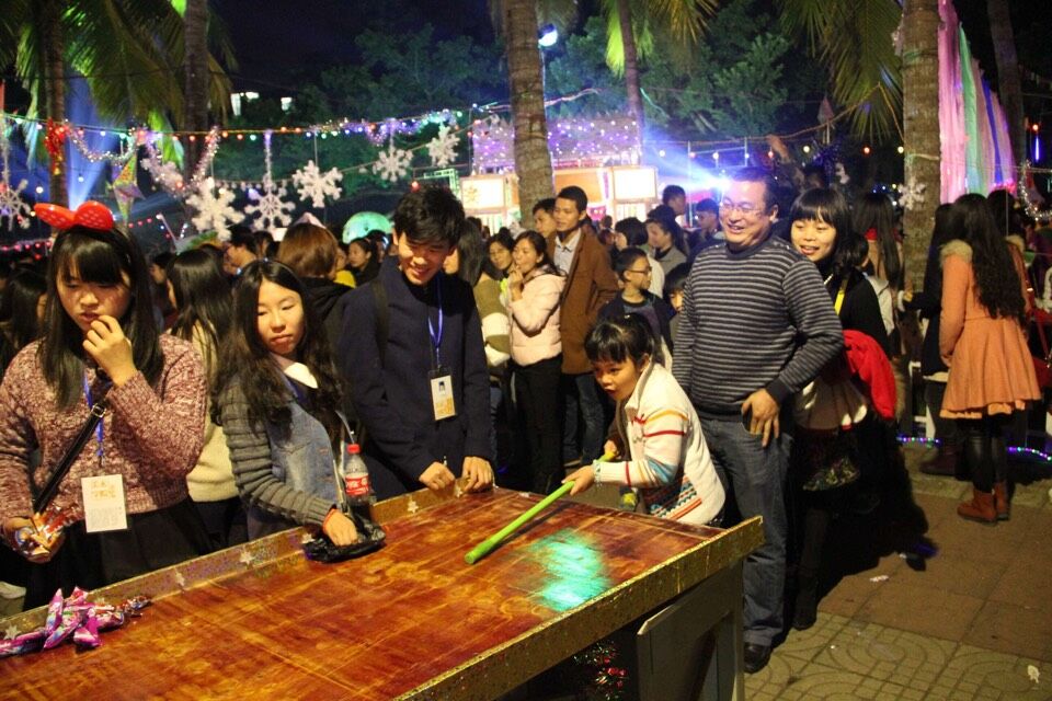 海南师范大学美术学院元旦游园门活动顺利落幕