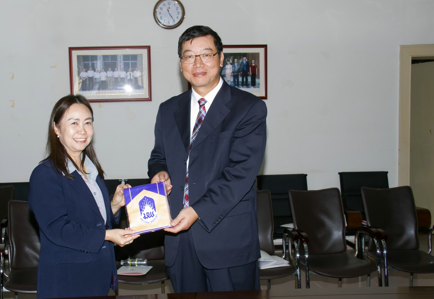 林强校长会见泰国碧瑶大学代表团