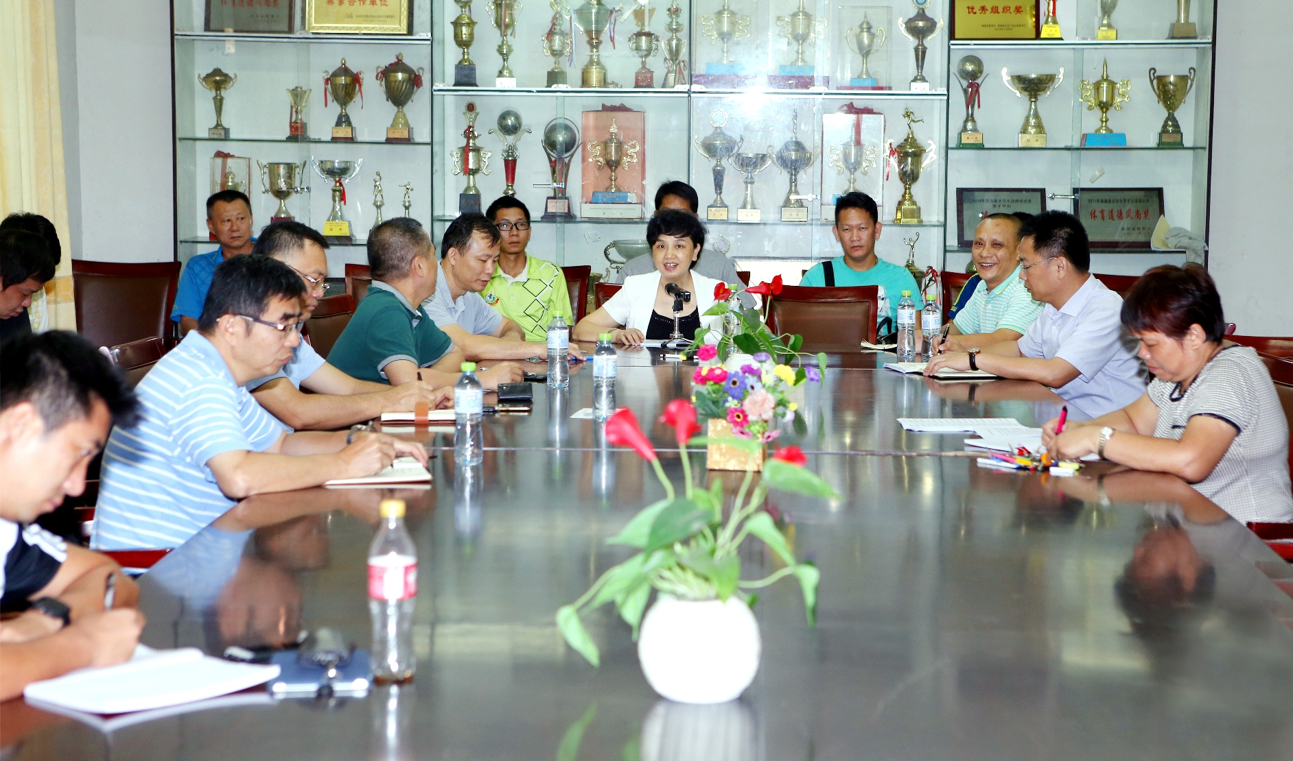 李红梅书记等校领导到各学院调研