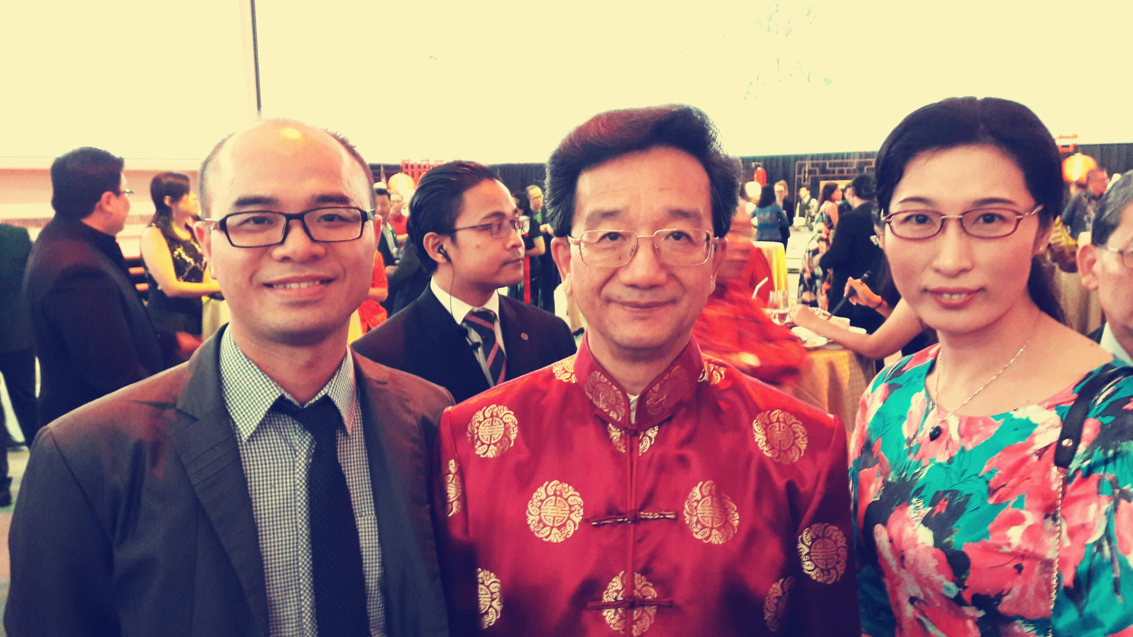 马来西亚世纪大学孔院参加中国驻马来西亚大使馆2017年新春招待会