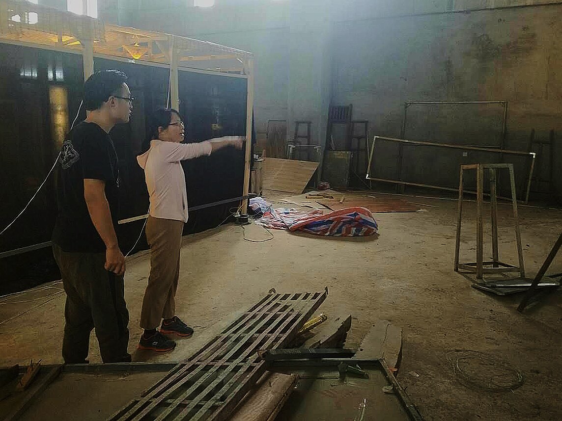 林强校长主持召开抗台风工作紧急会议