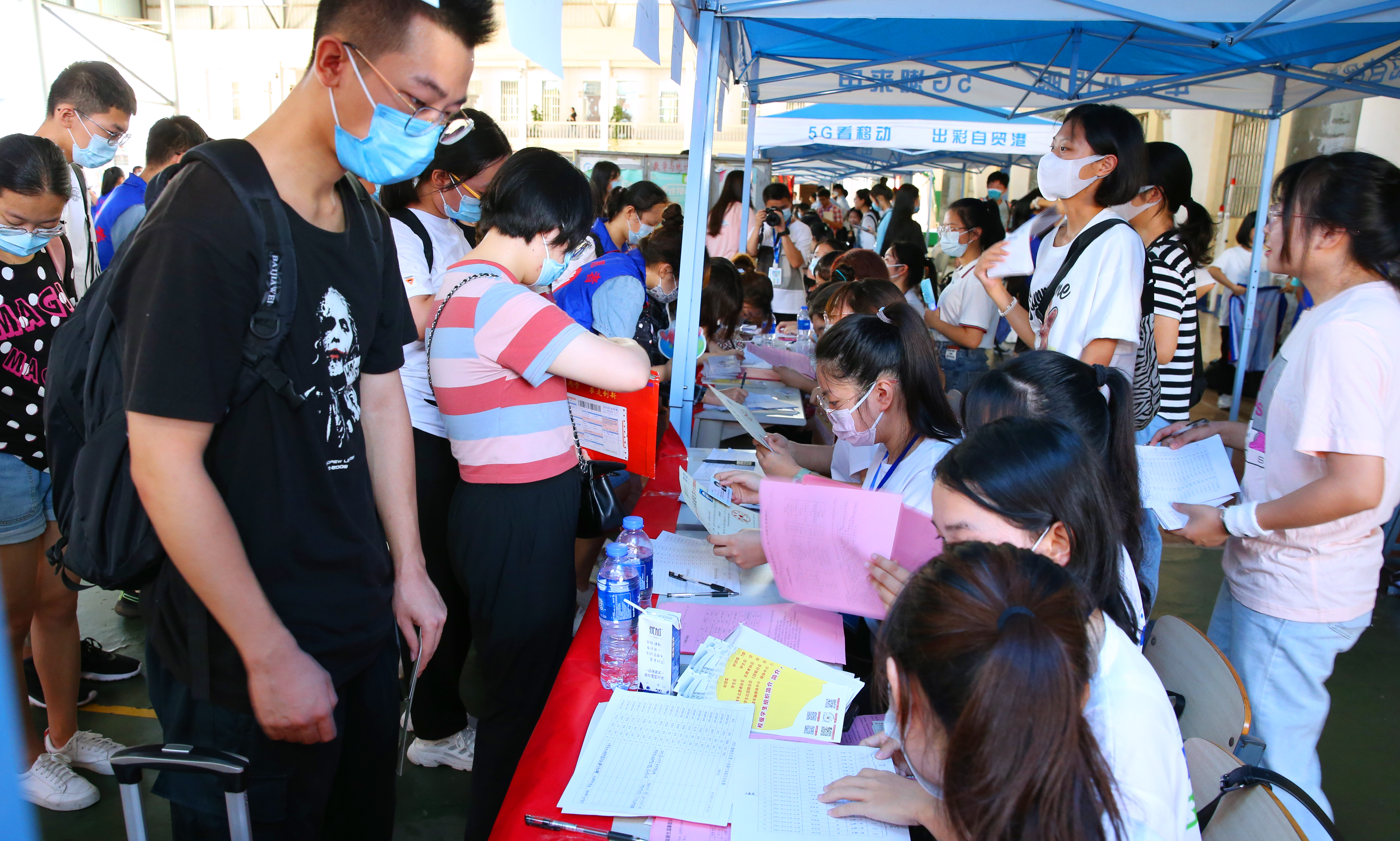 满怀希冀，海师等你――五千余名2021级新生入学