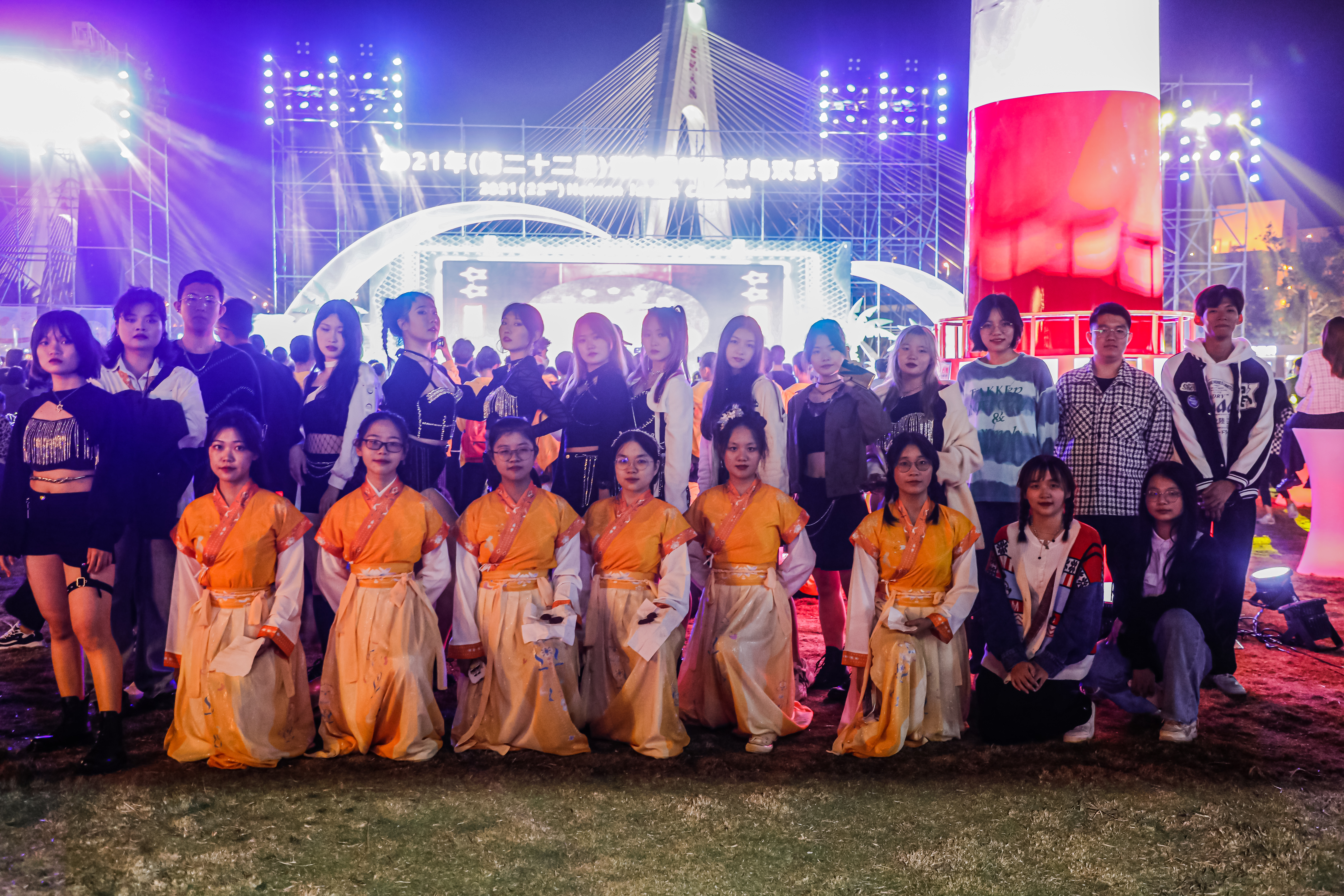 我校89名学子亮相2021年海南国际旅游岛欢乐节