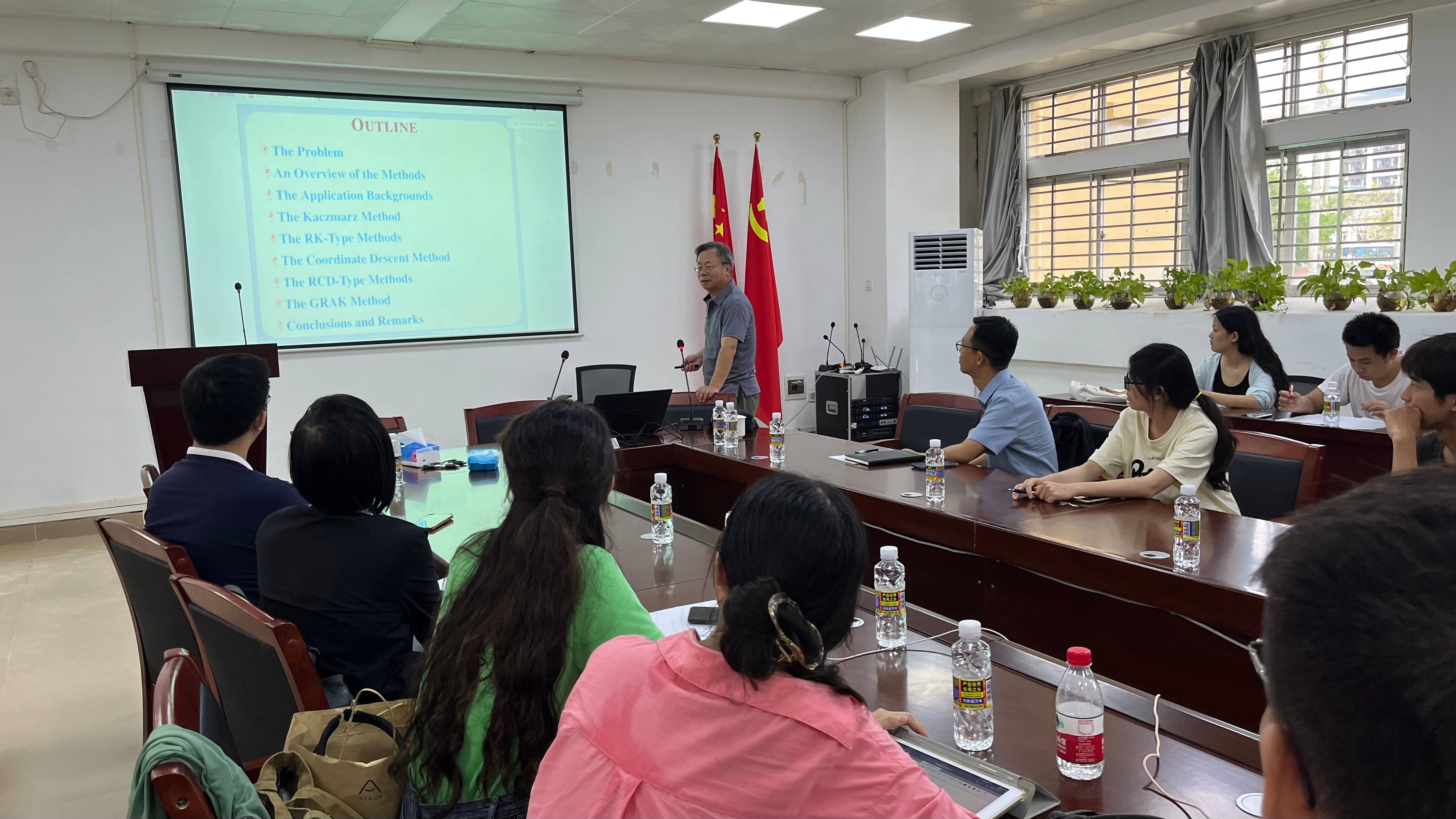 中国科学院白中治研究员来校作学术报告