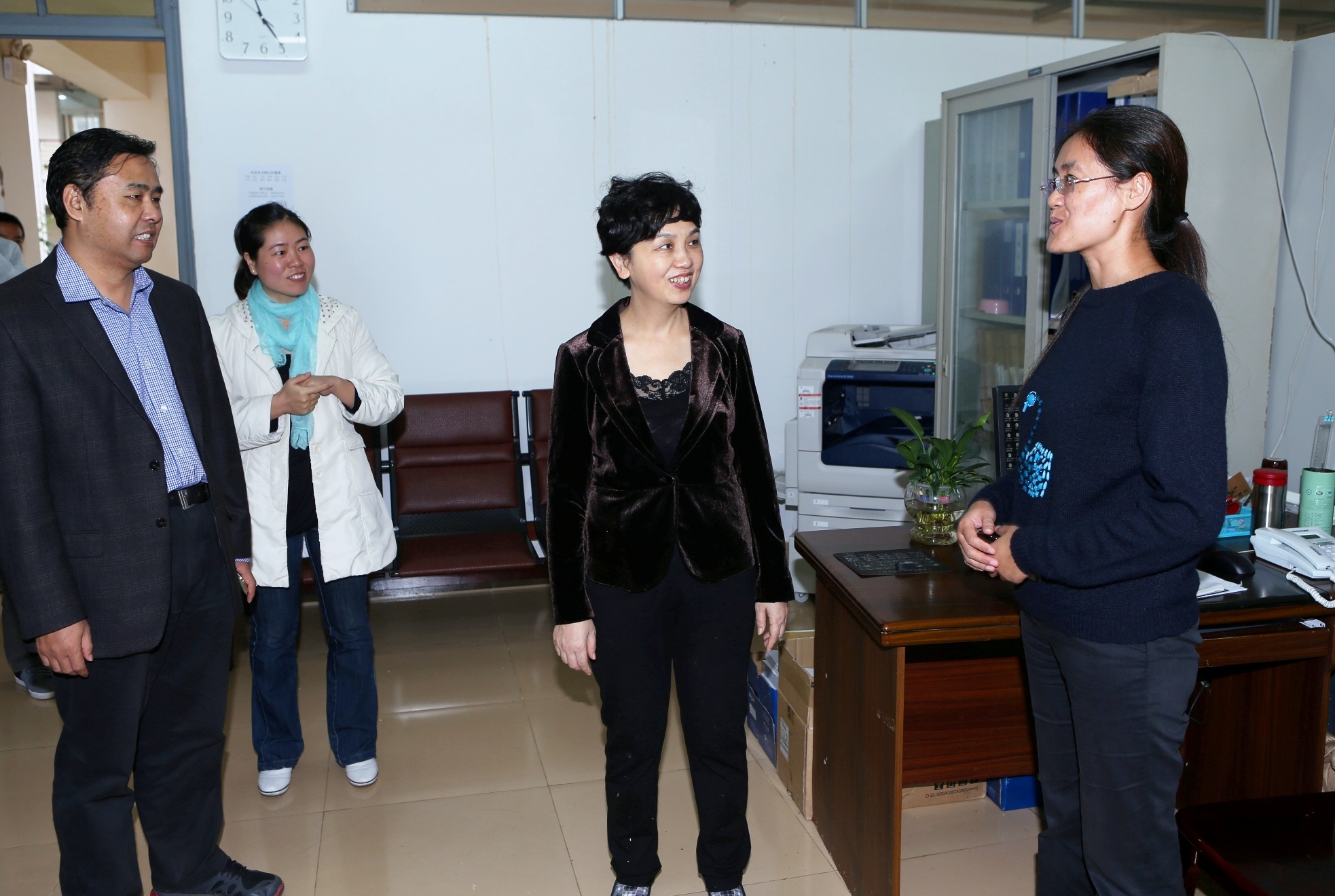 李红梅书记到桂林洋校区调研