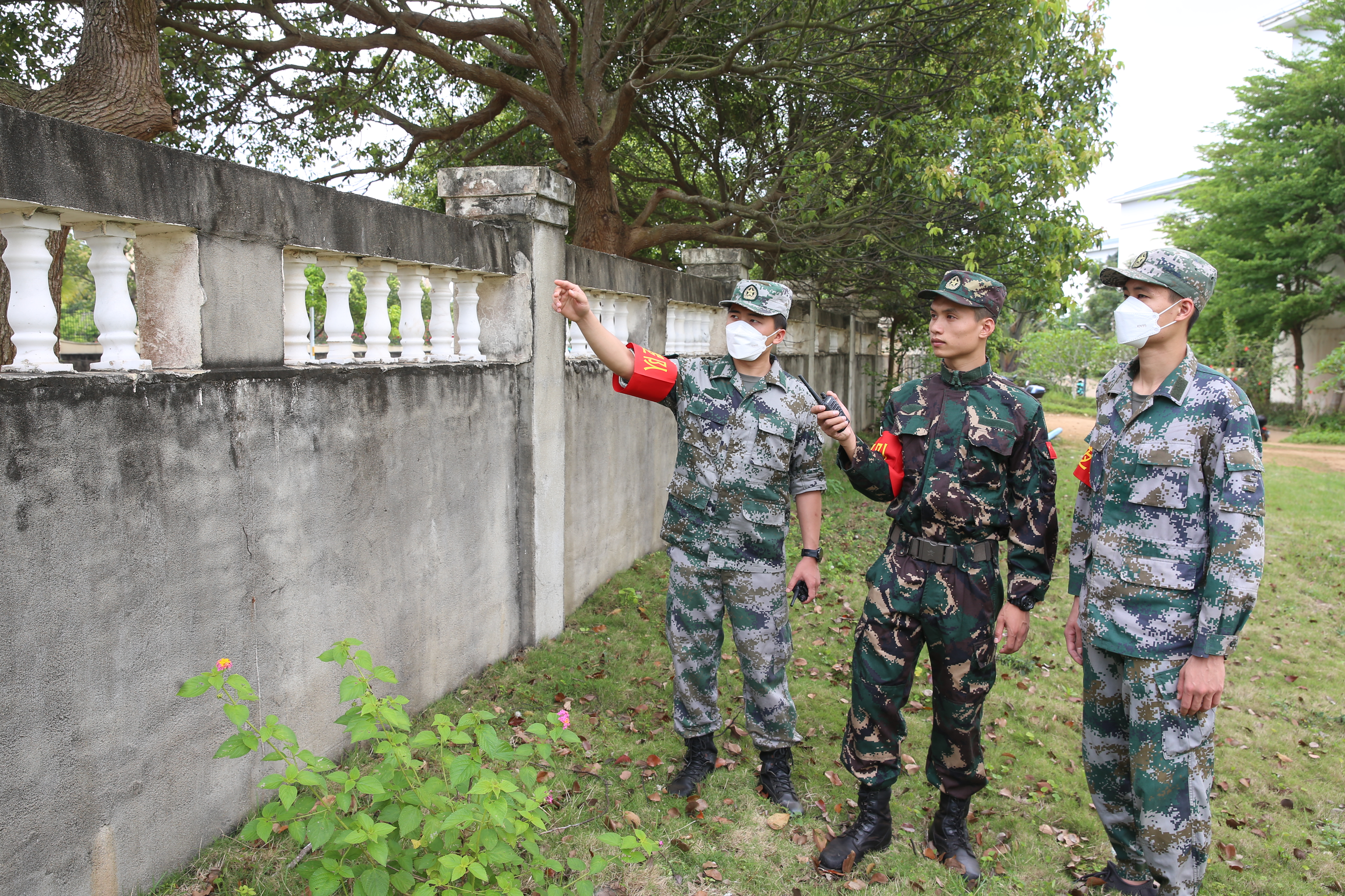 退伍大学生志愿战疫，同心共筑校园生命安全线